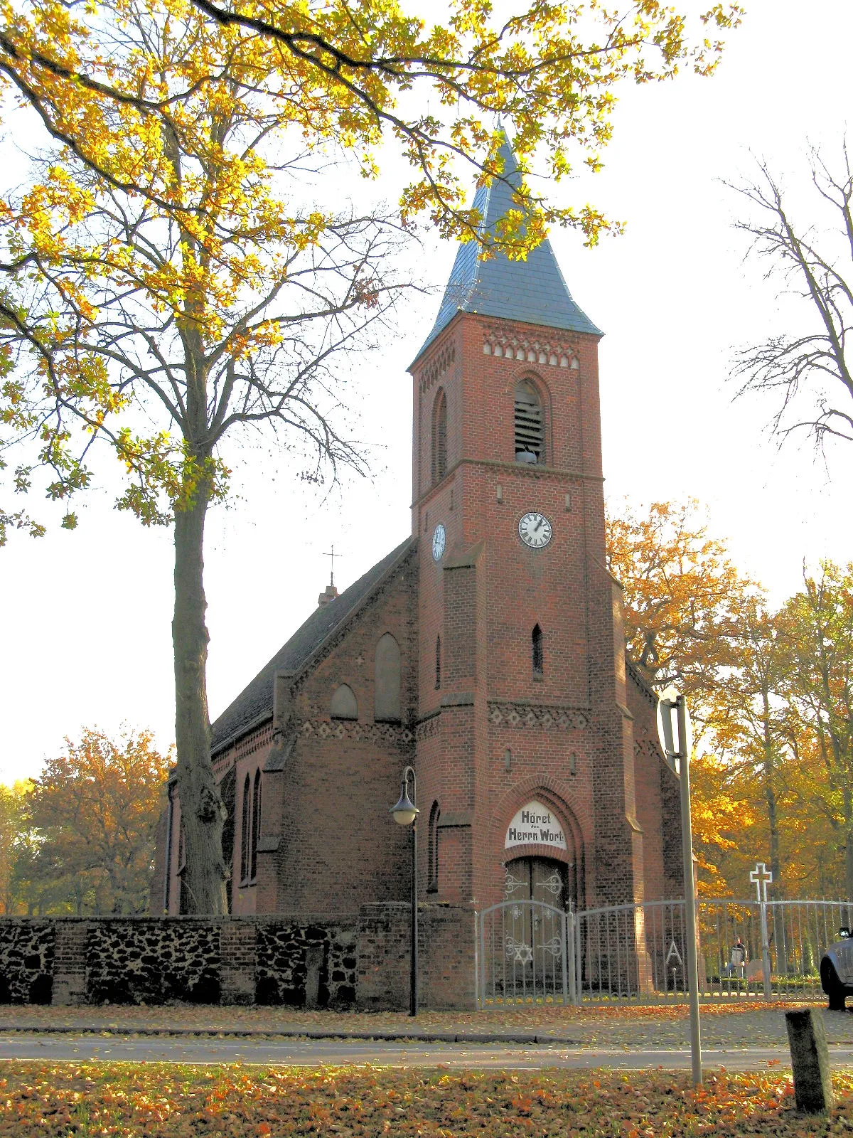 Photo showing: Church of Woebbelin, Germany