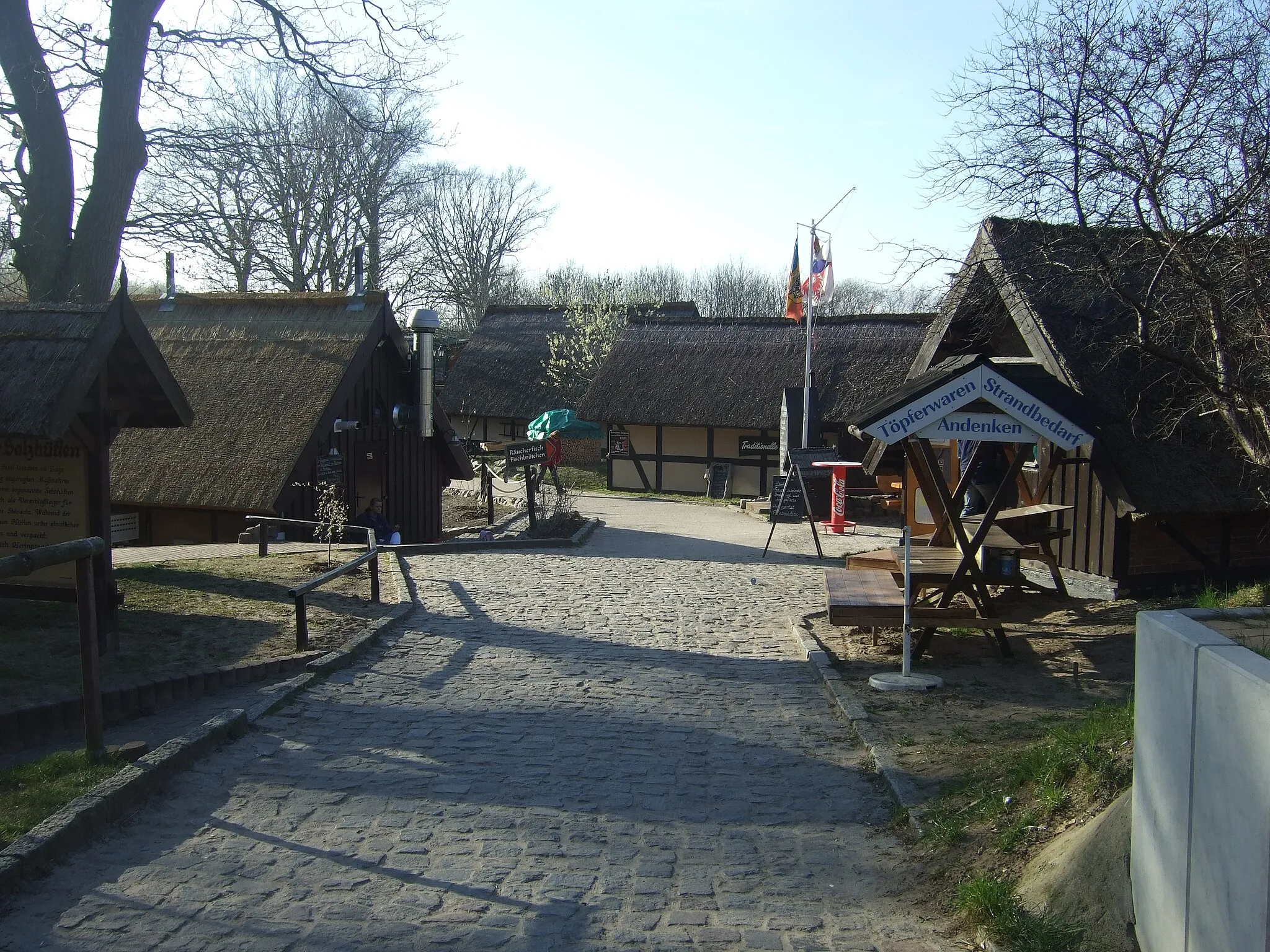 Photo showing: Salt cabin (small building where fish is salted) in Koserow, Mecklenburg-Vorpommern, Germany.