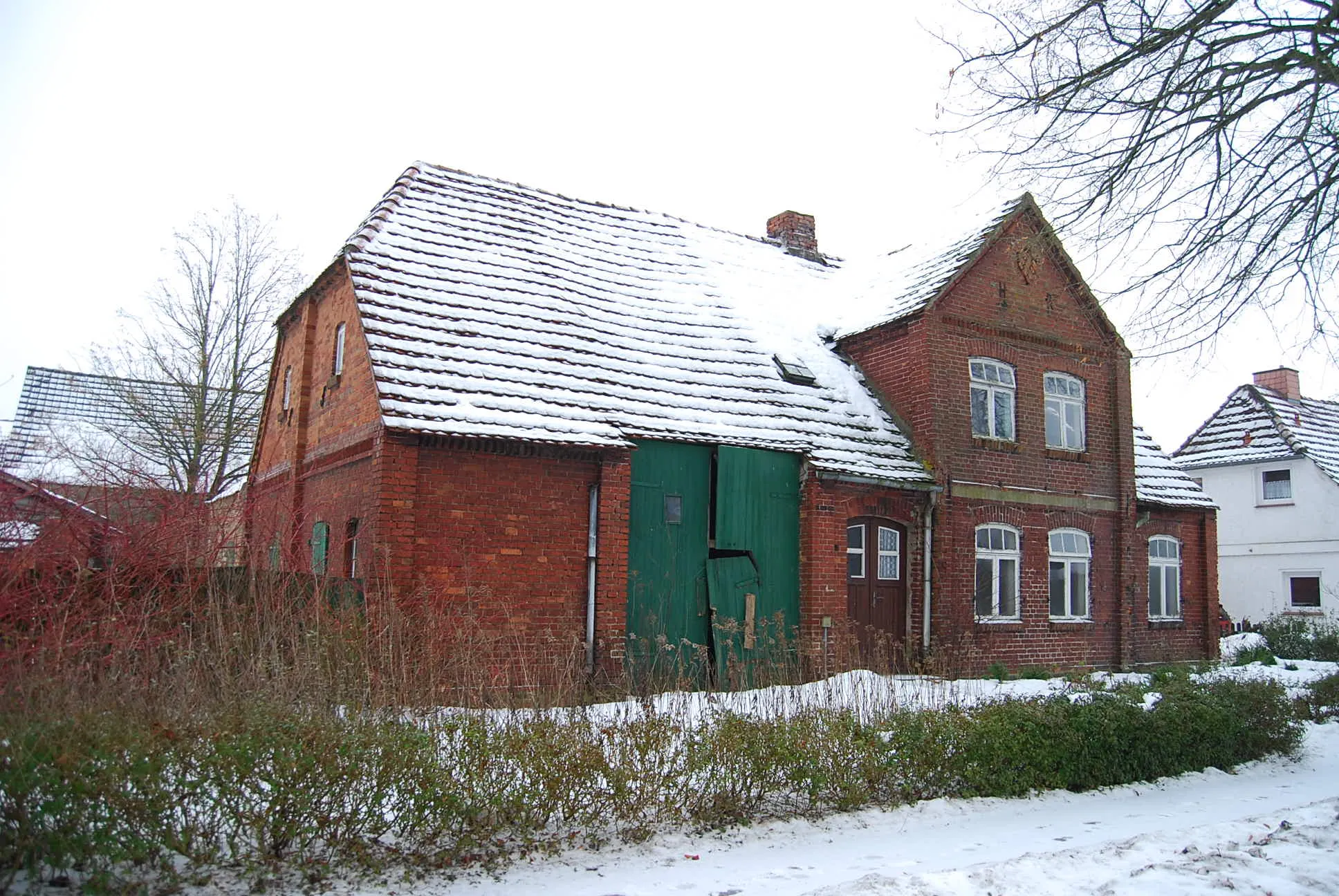 Photo showing: Alte Büdnerei in 19089 Barnin, Carl-Moltmann Strasse 15