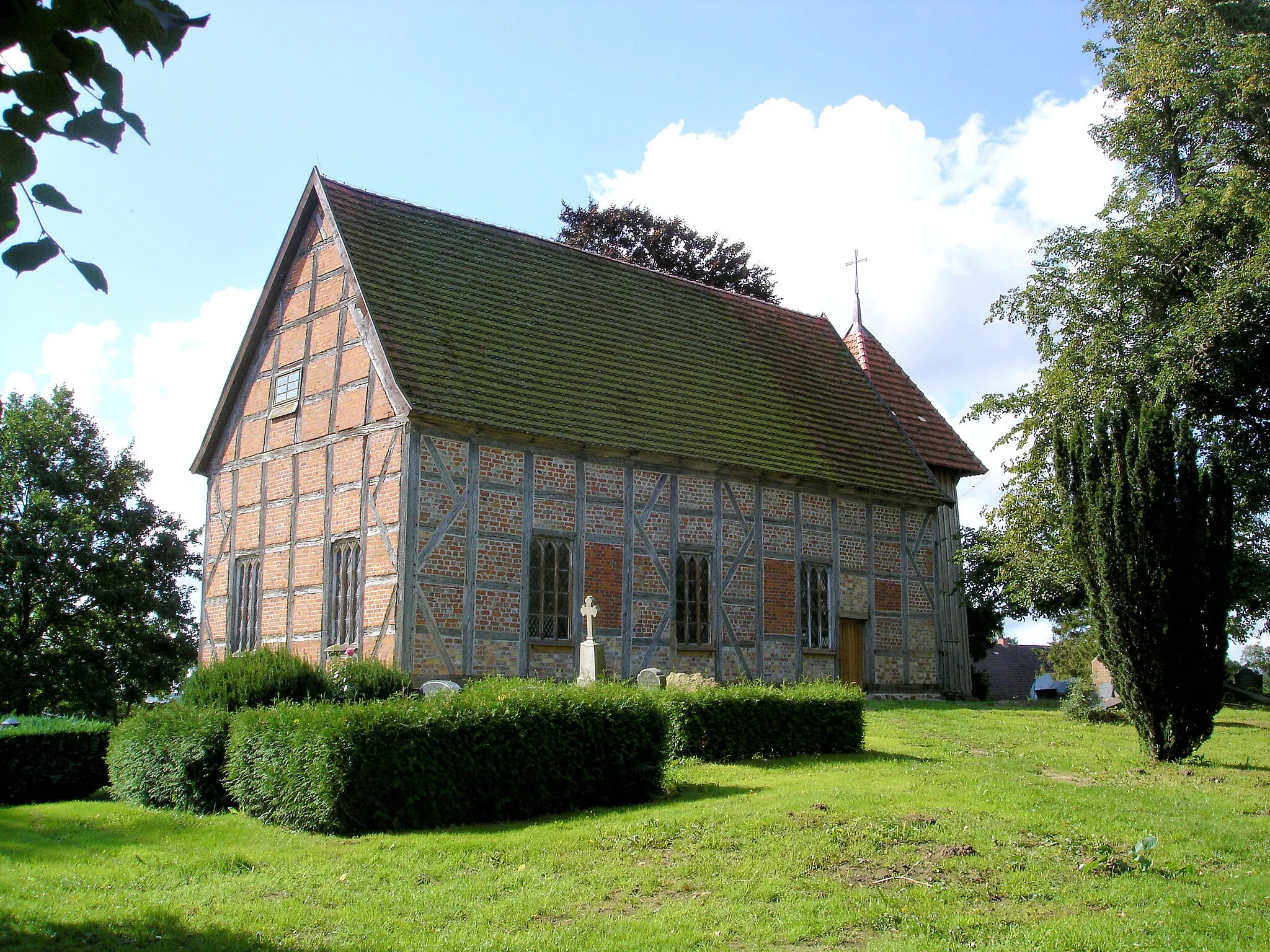 Photo showing: Church in Kloster Wulfshagen, Mecklenburg, Germany