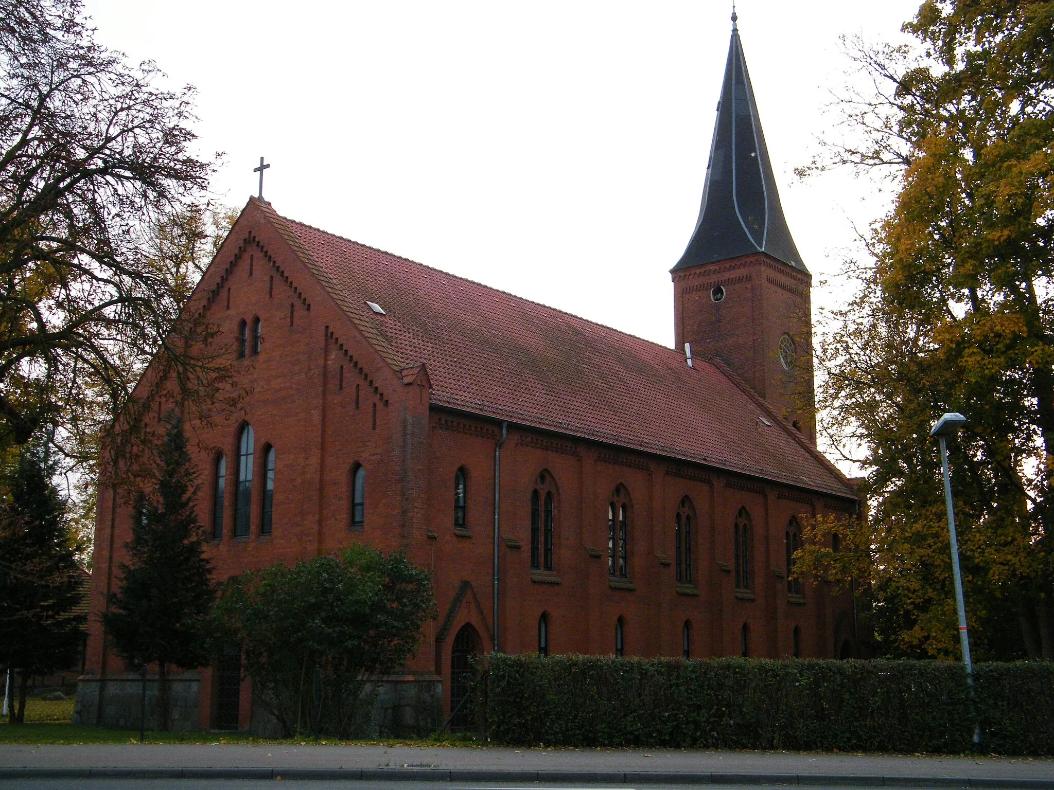Photo showing: neogothic church of Pritzier
