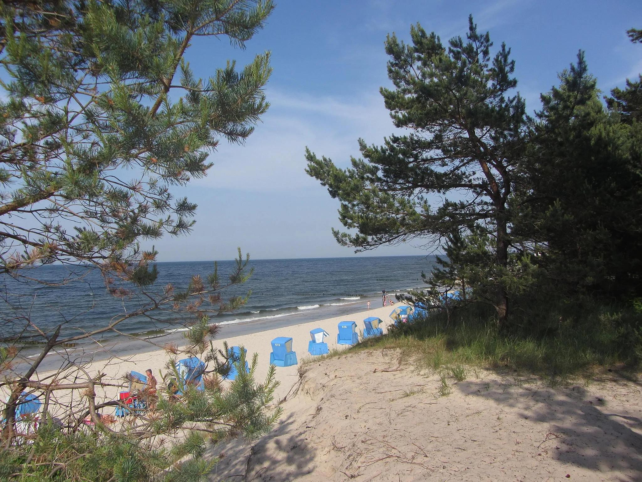 Photo showing: Beach near Zempin, district Vorpommern-Greifswald, Mecklenburg-Vorpommern, Germany