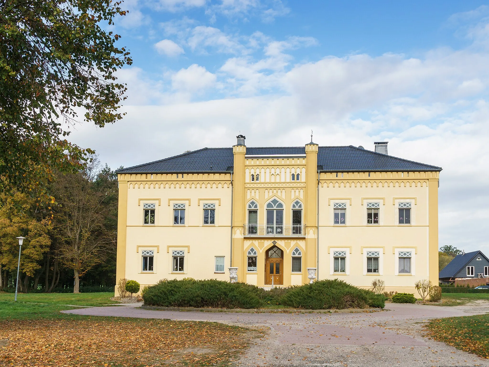 Photo showing: Villa, Lindenstraße 18 in Brahlstorf