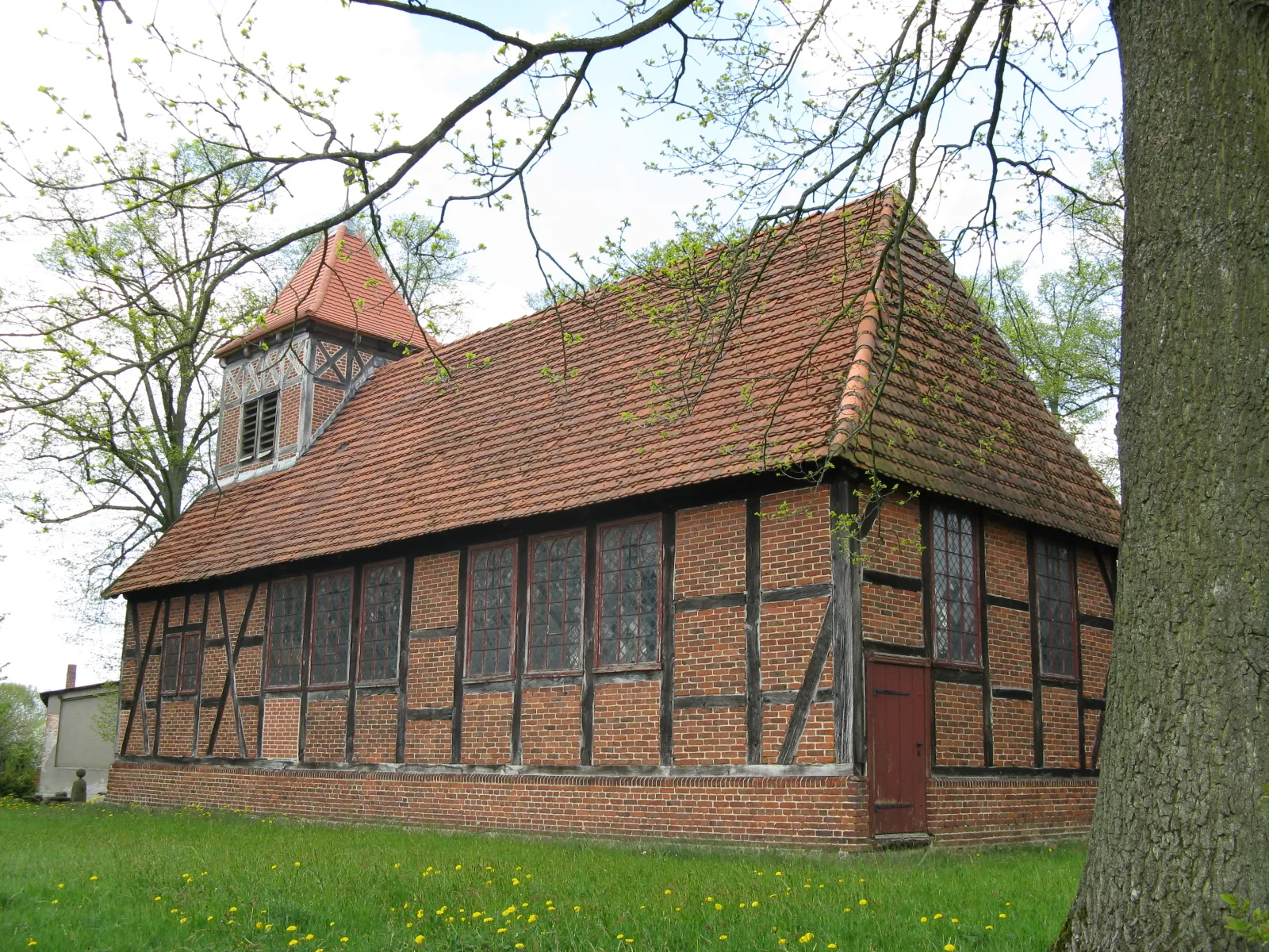 Photo showing: Church in Wulfsahl, Mecklenburg-Vorpommern, Germany