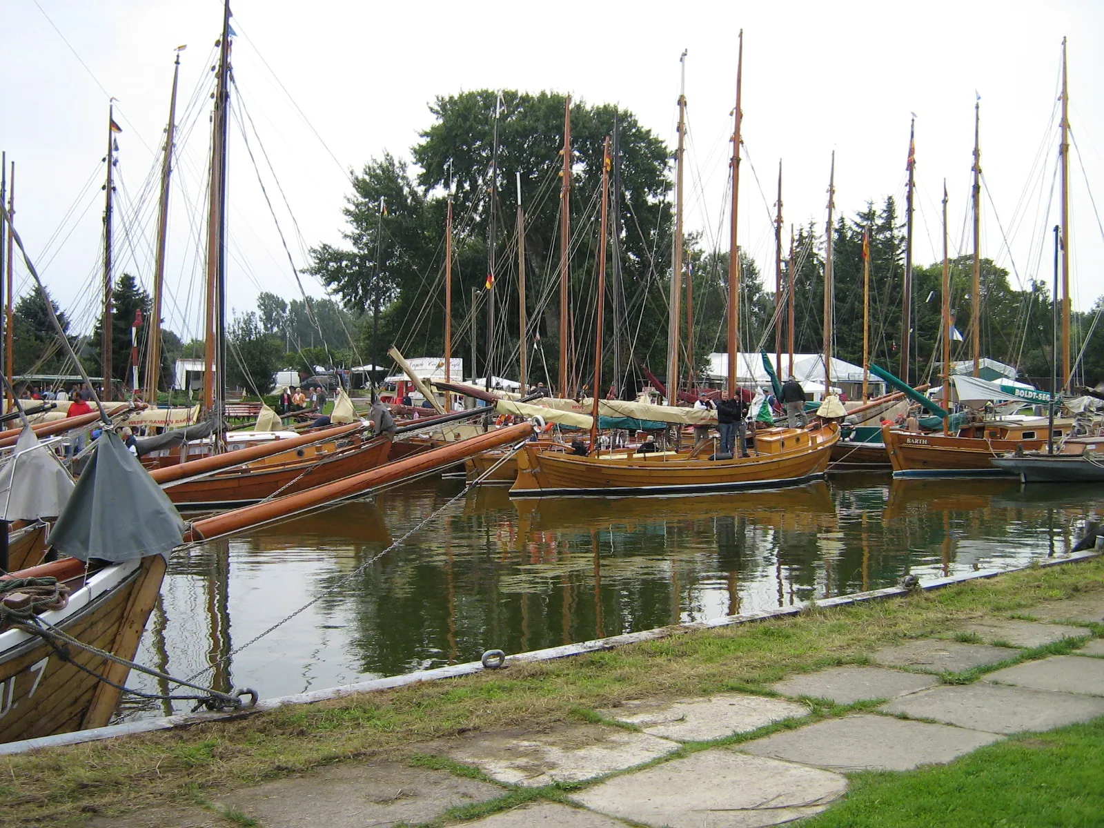 Photo showing: The Port of Bodstedt in Mecklenburg-Western Pomerania