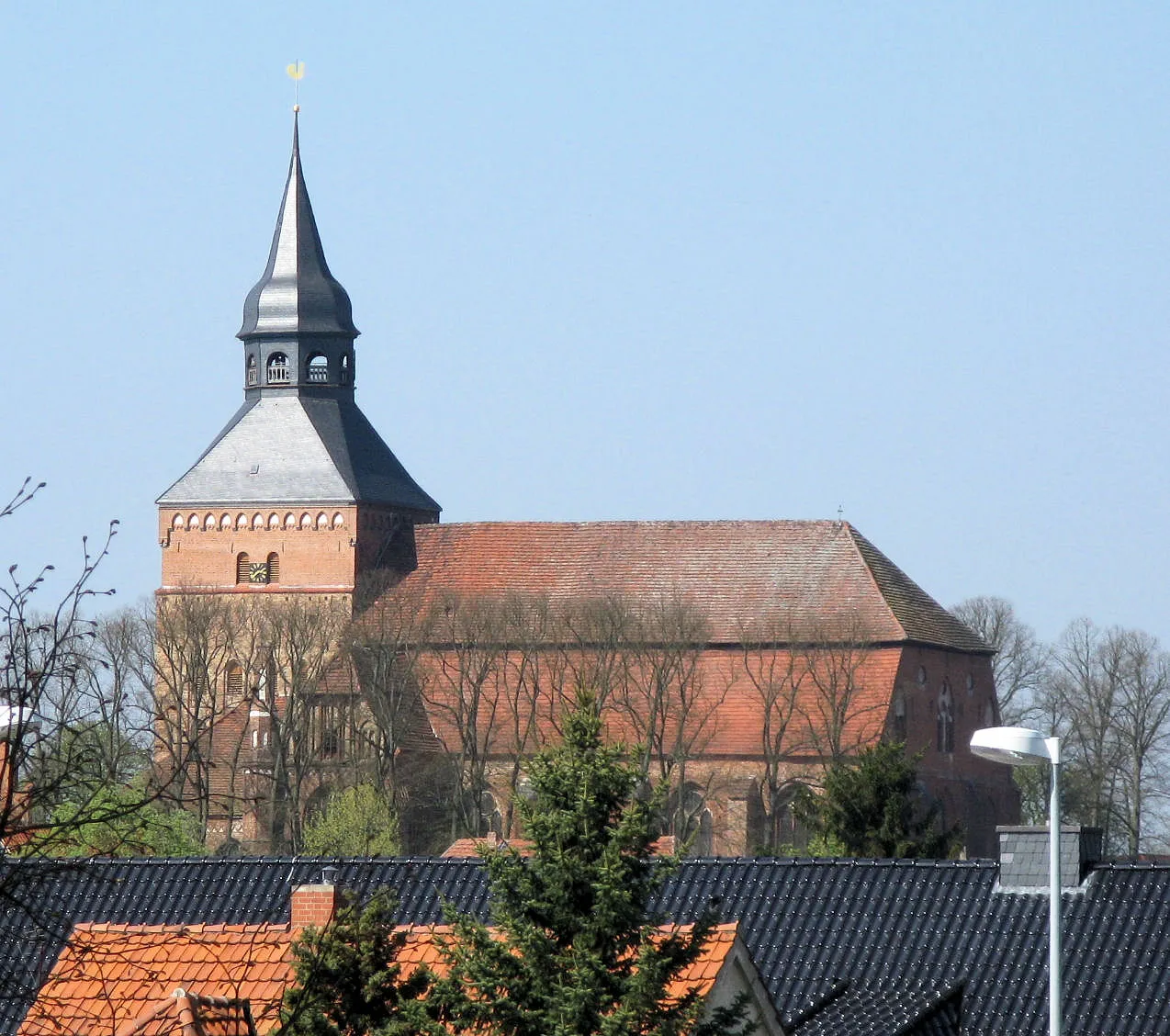 Photo showing: Church in Sternberg, disctrict Parchim, Mecklenburg-Vorpommern, Germany
