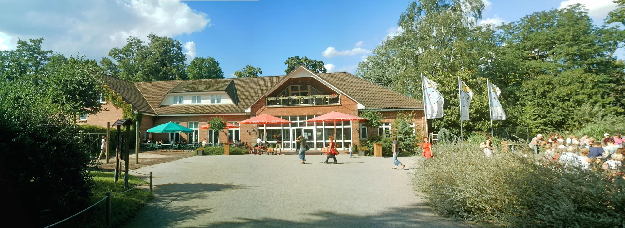 Photo showing: Eingangsgebäude des Tierpark Ueckermünde