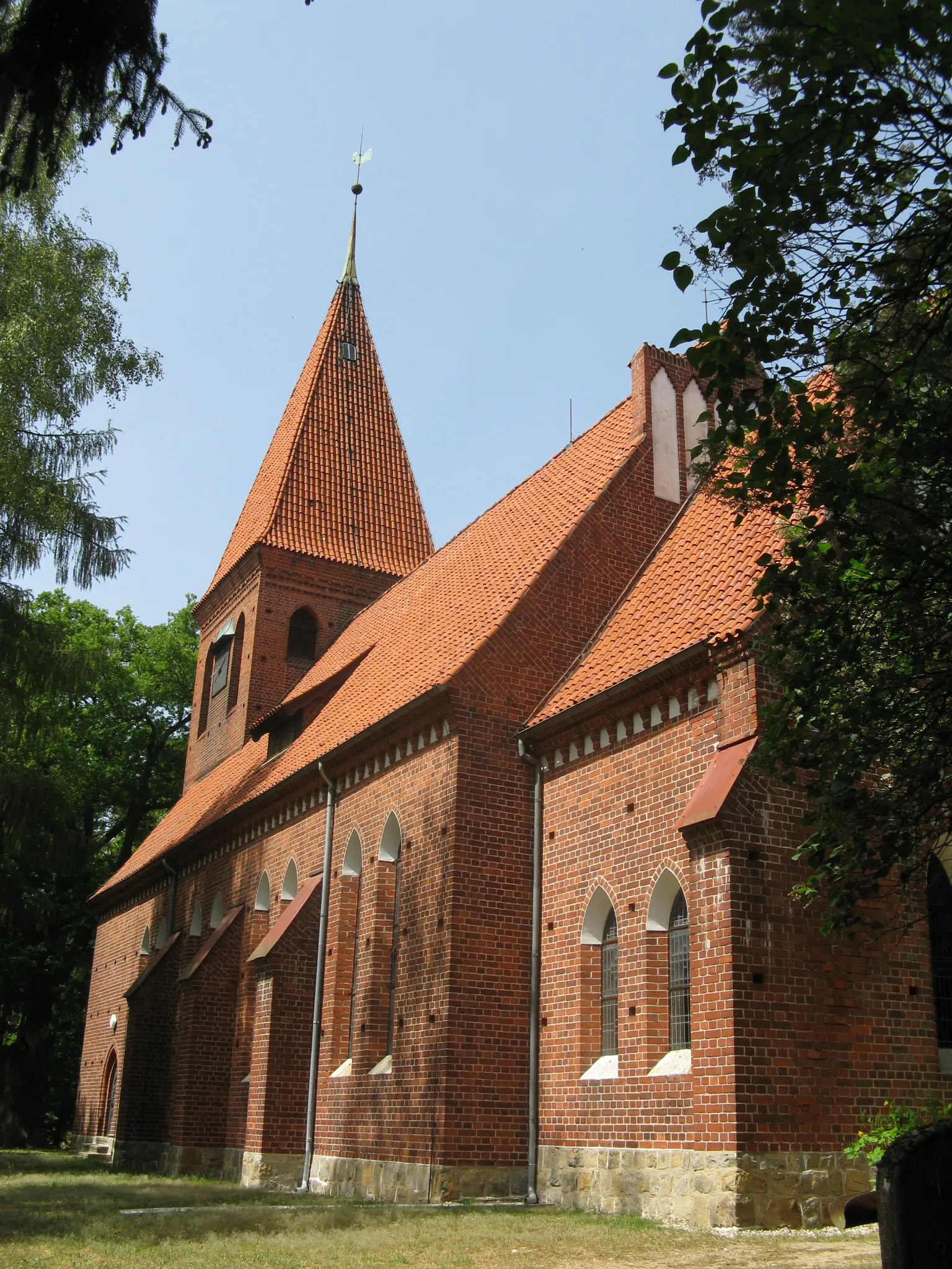 Photo showing: Church in Alt Jabel (Vielank), Mecklenburg-Vorpommern, Germany