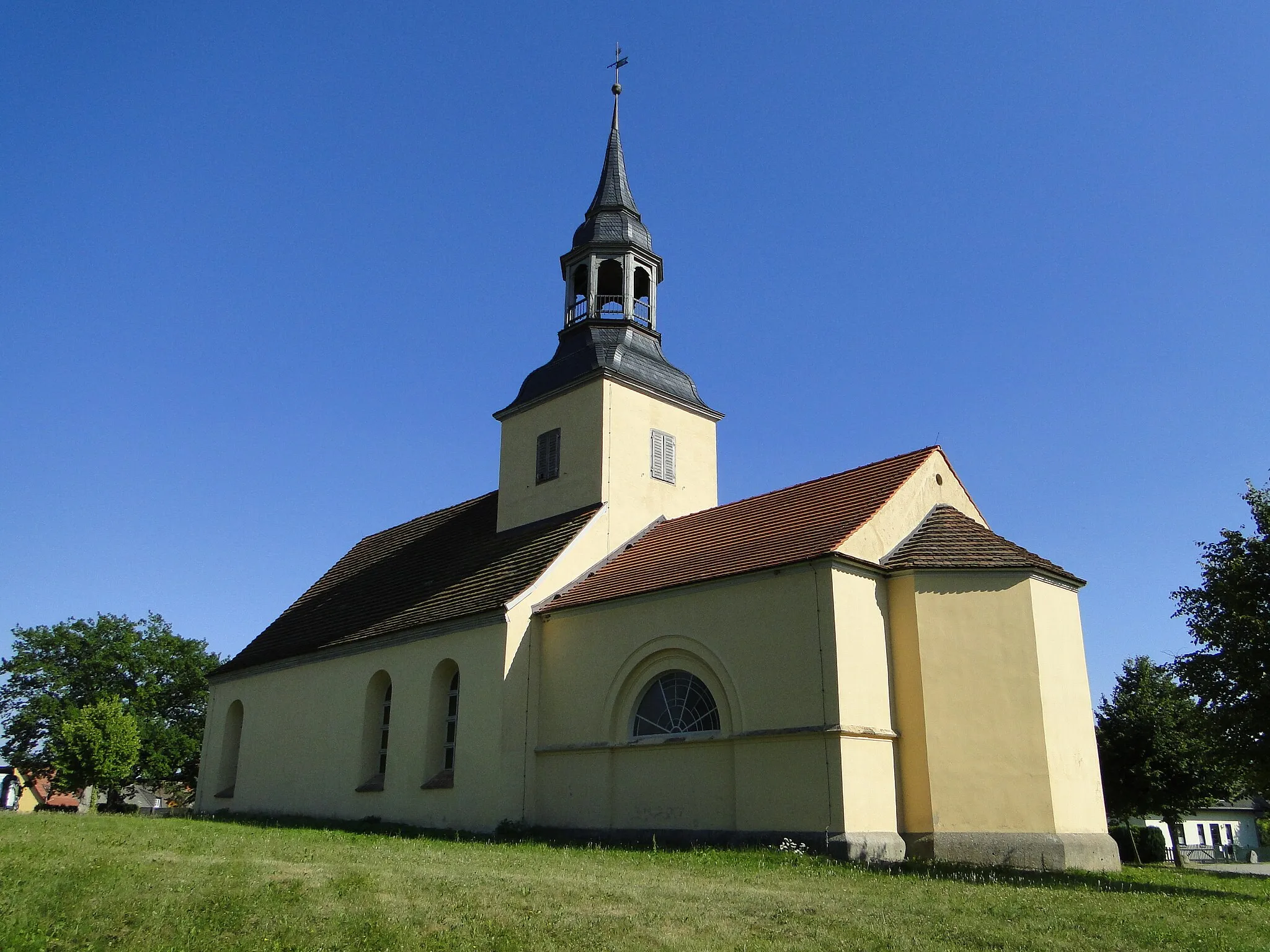 Photo showing: Church in Schwandt, district Demmin, Mecklenburg-Vorpommern, Germany