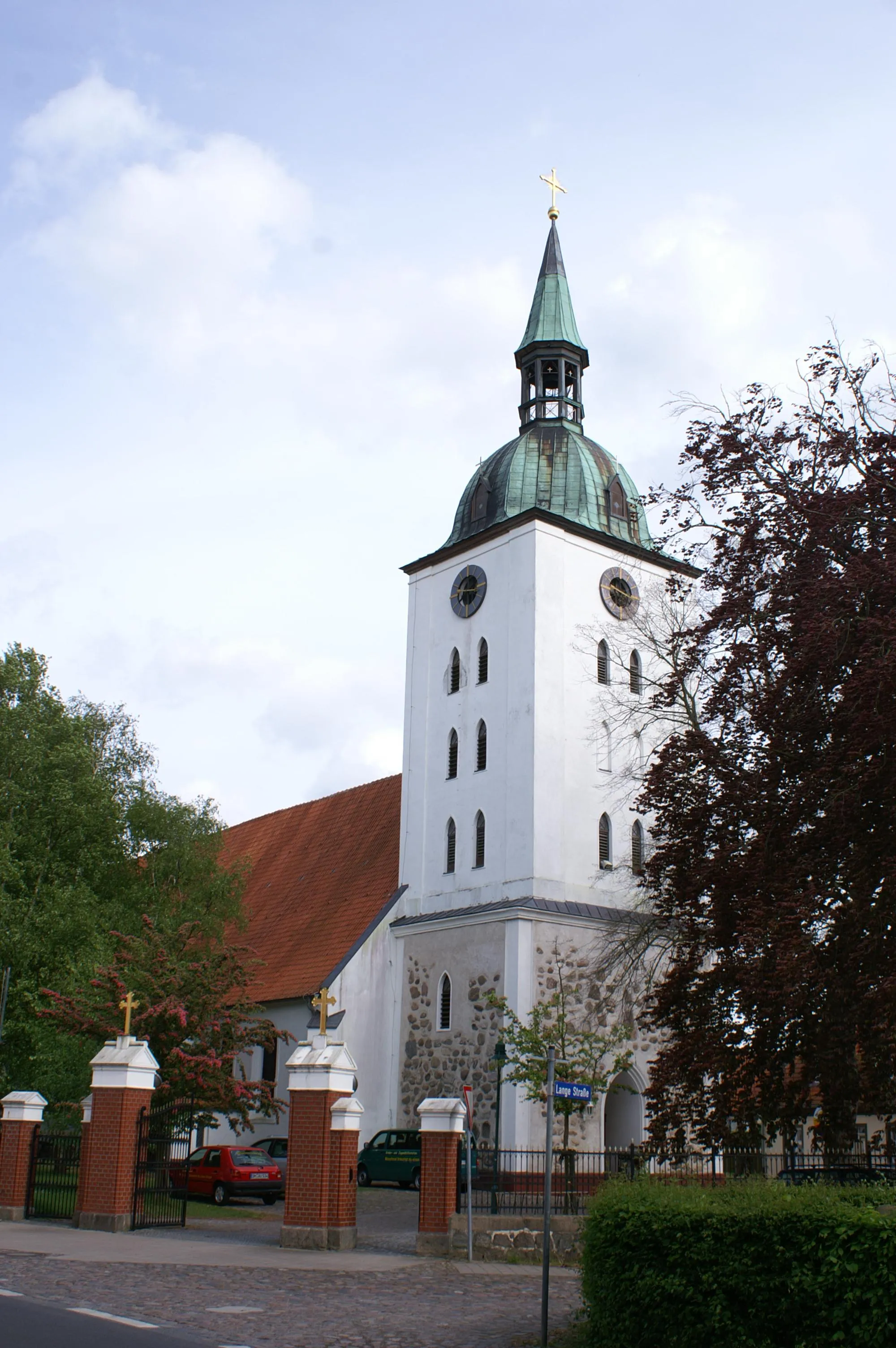 Photo showing: Loitz St.Marien-Kirche