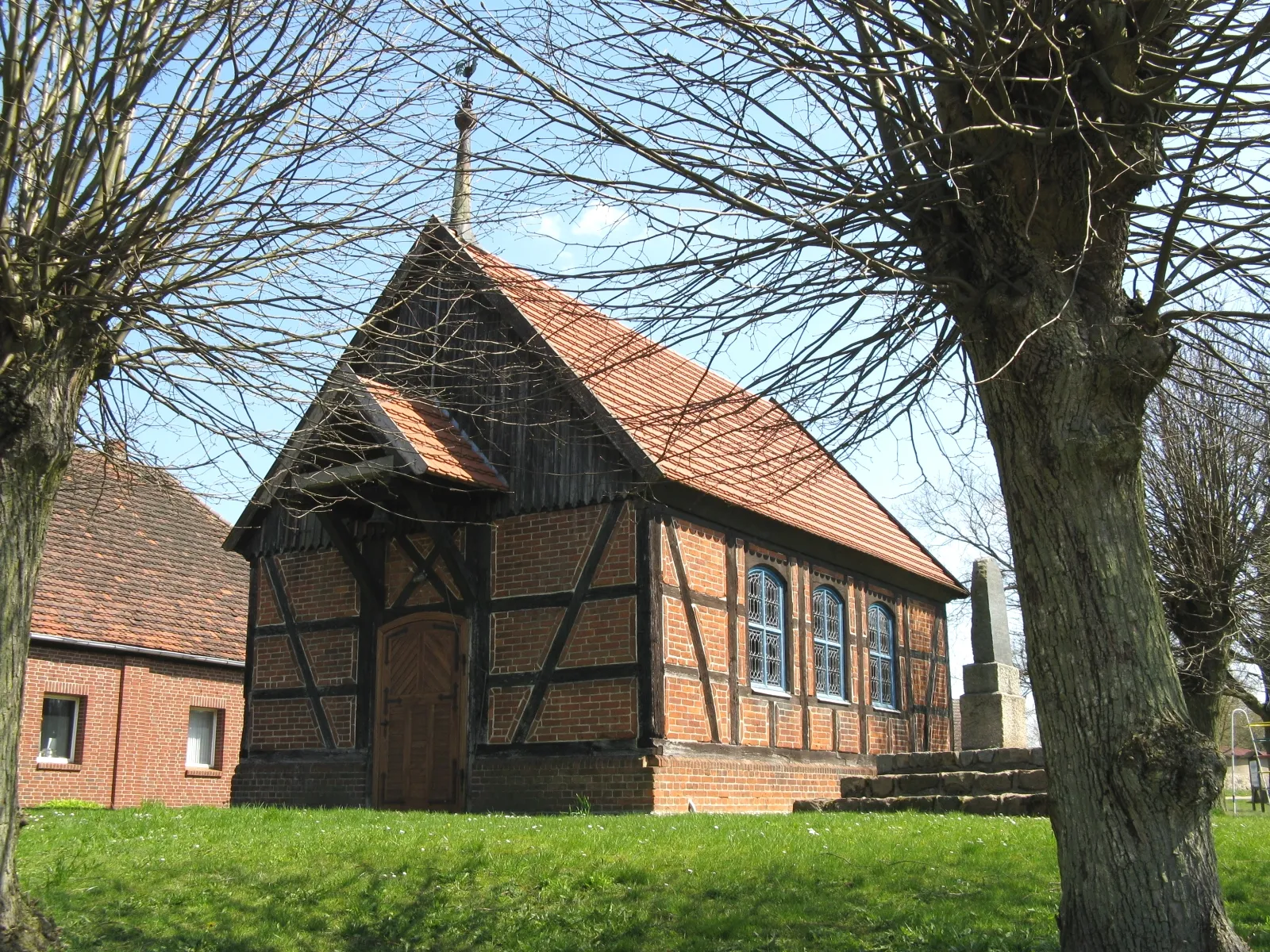 Photo showing: Church in Wilsen, Mecklenburg-Vorpommern, Germany