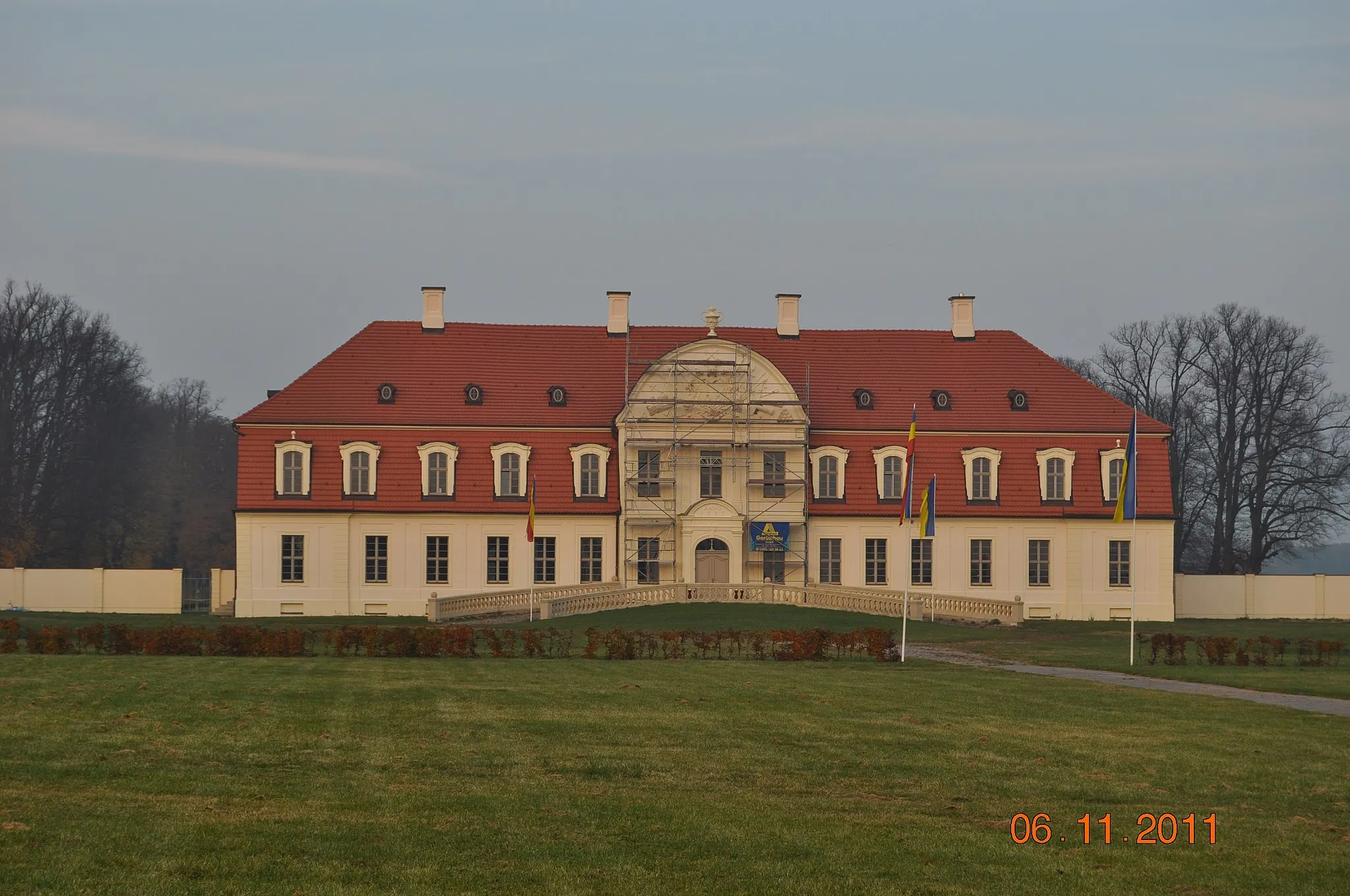 Photo showing: Schloss Gützkow (Röckwitz)