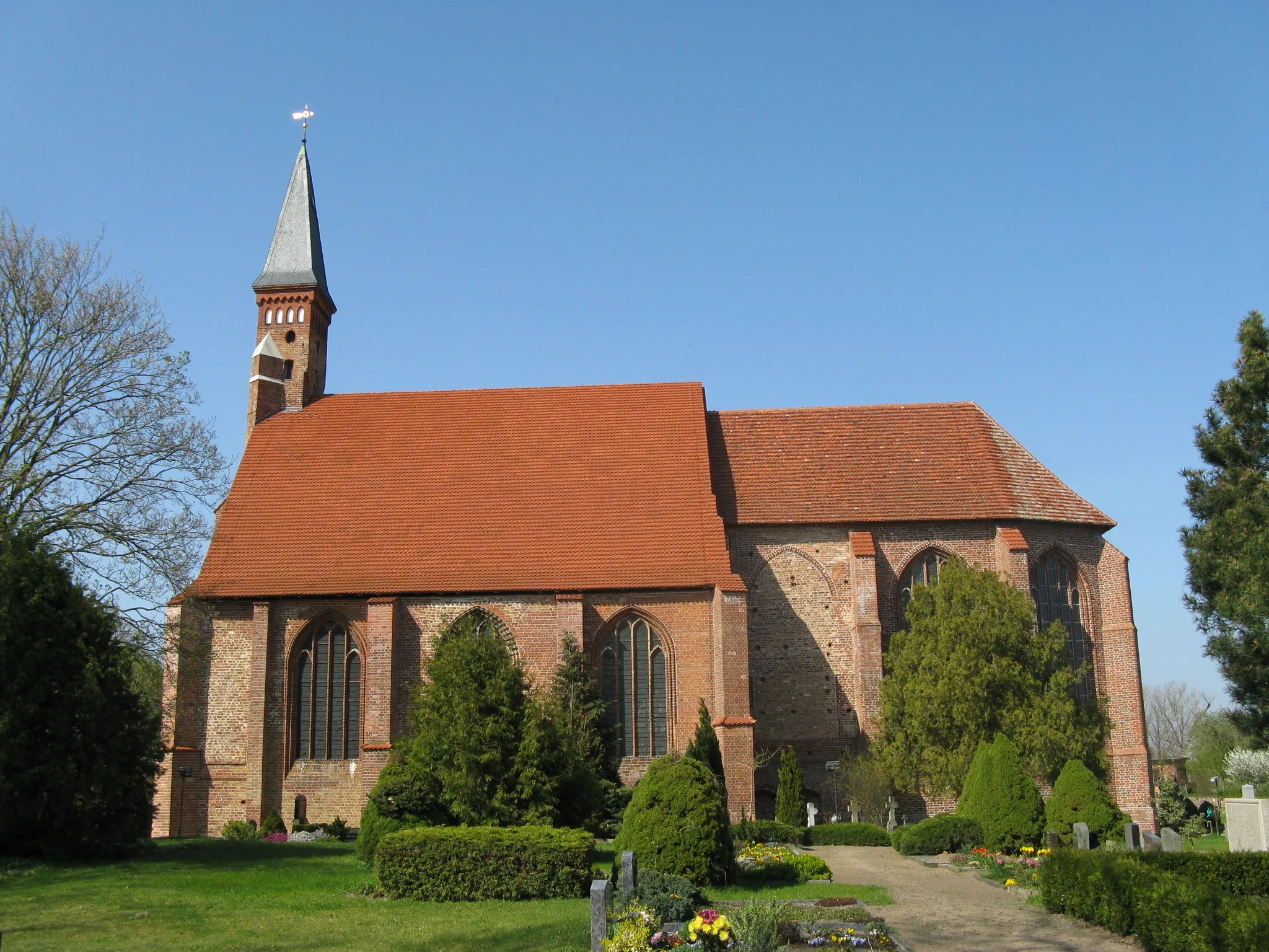 Photo showing: Monastery church in Tempzin, disctrict Parchim, Mecklenburg-Vorpommern, Germany
