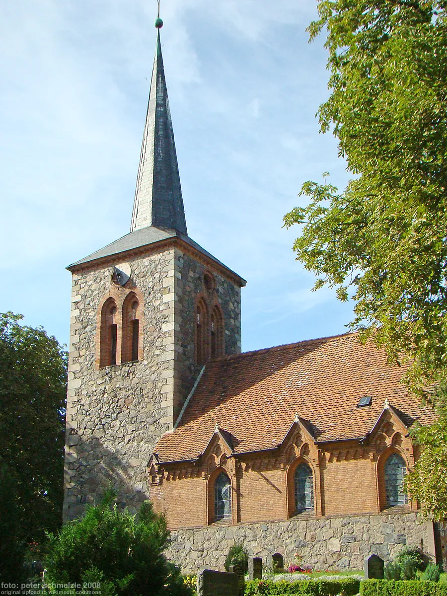 Photo showing: Dorfkirche in Hohen Demzin