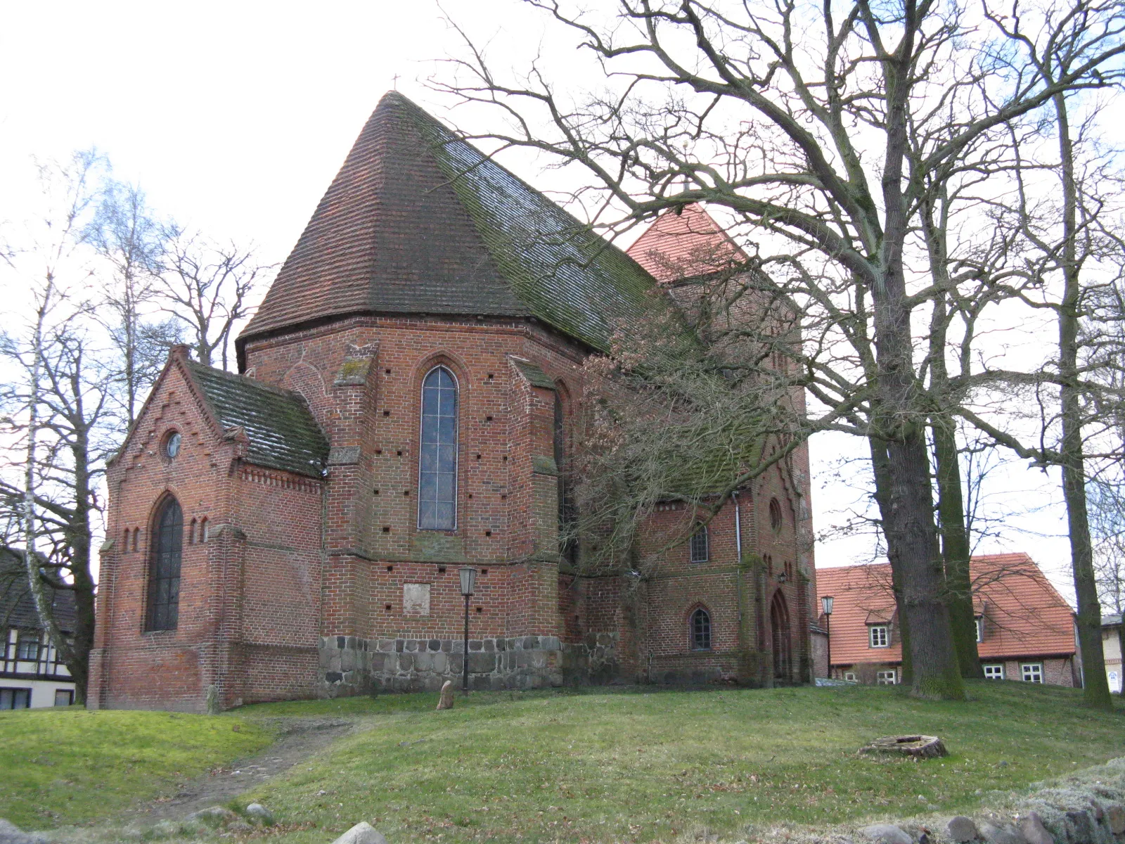 Photo showing: Church in Goldberg, Mecklenburg-Vorpommern, Germany