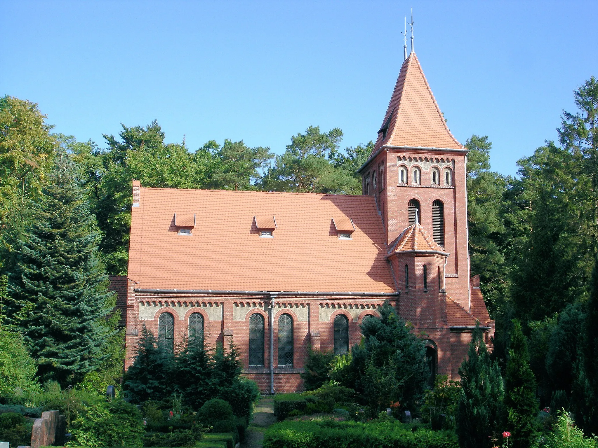 Photo showing: Church in Graal-Müritz, Mecklenburg, Germany