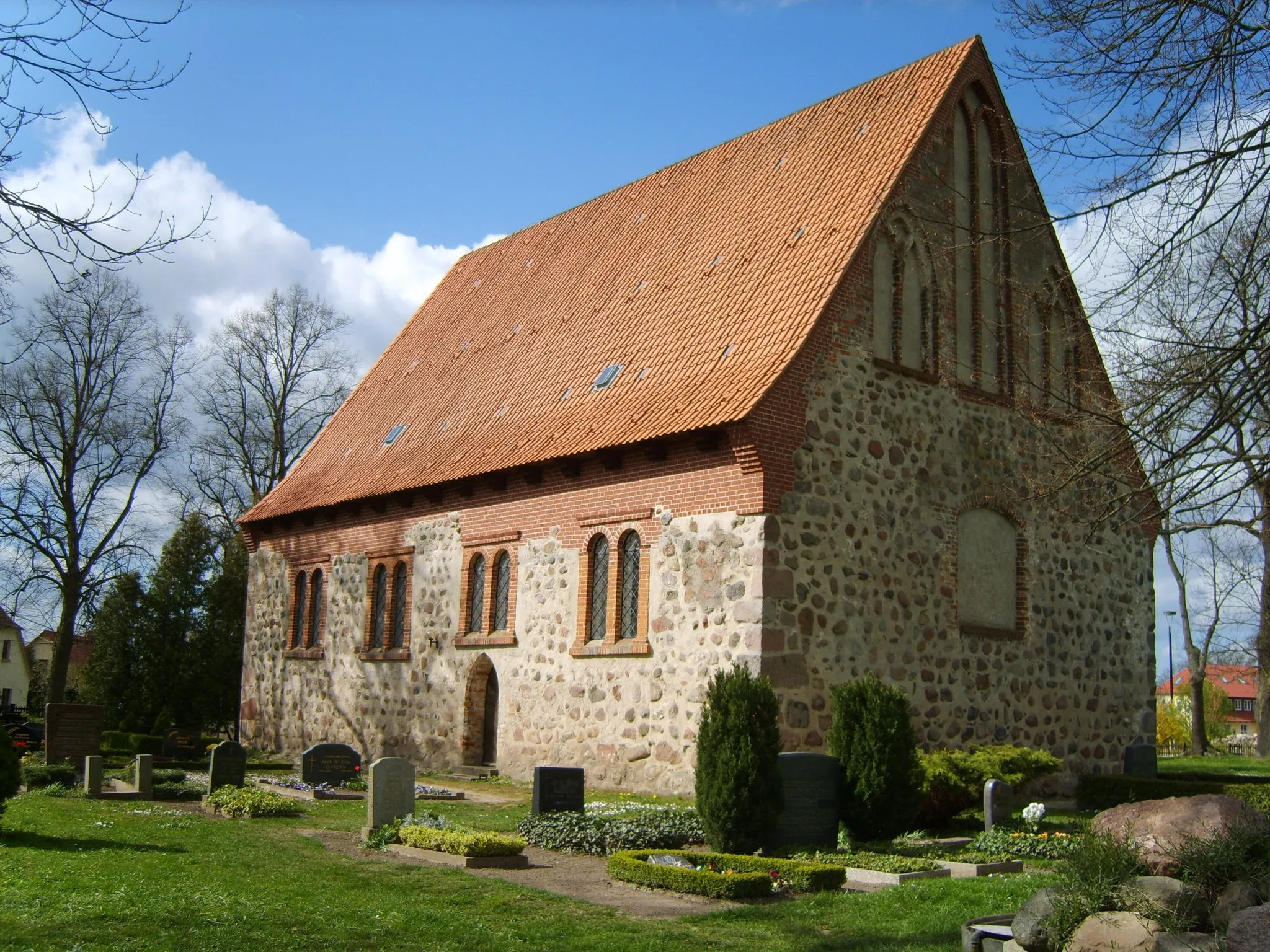 Photo showing: Dorfkirche Schlatkow