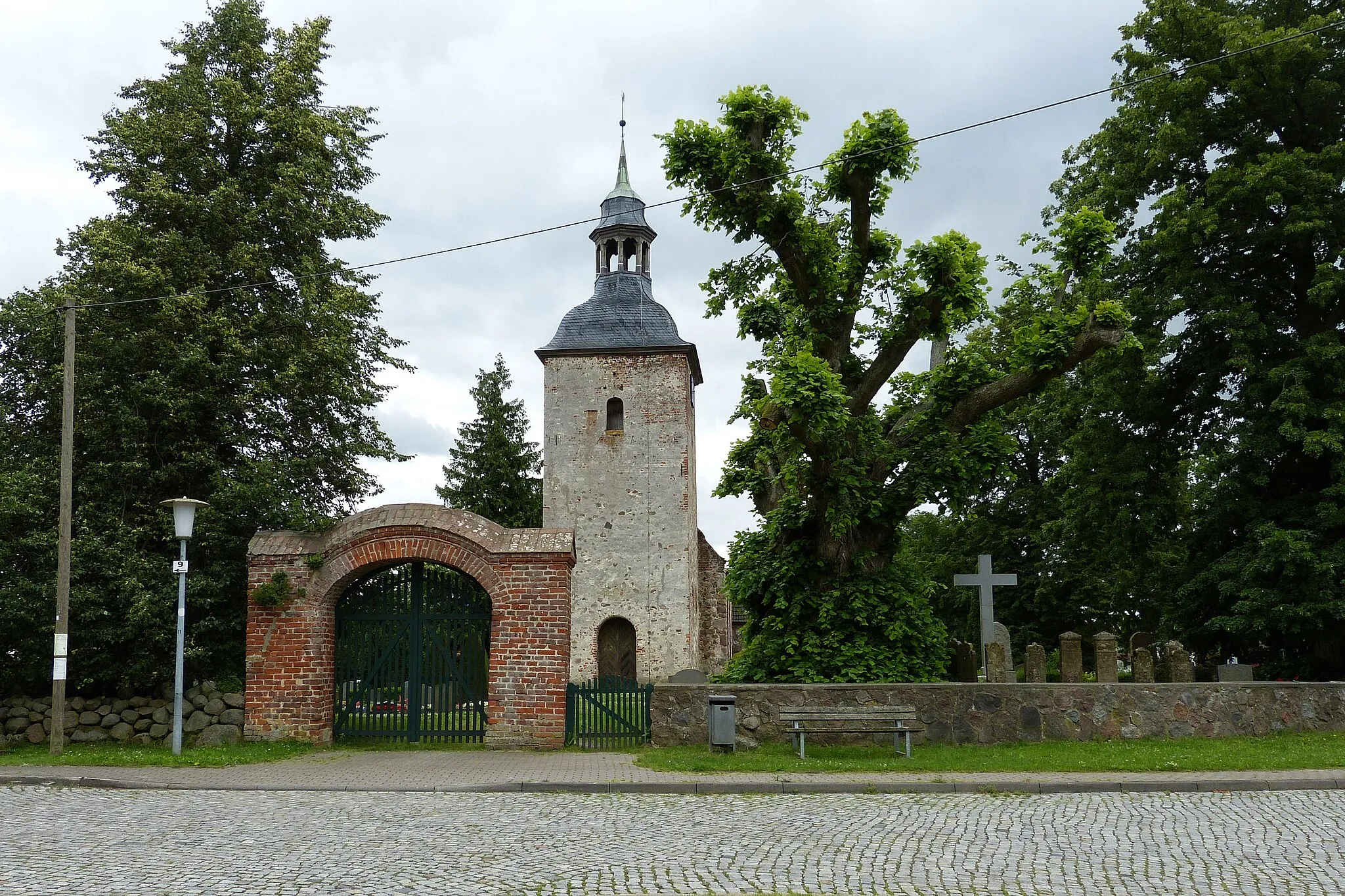 Photo showing: Kirche in Schlemmin Vorpommern Rügen