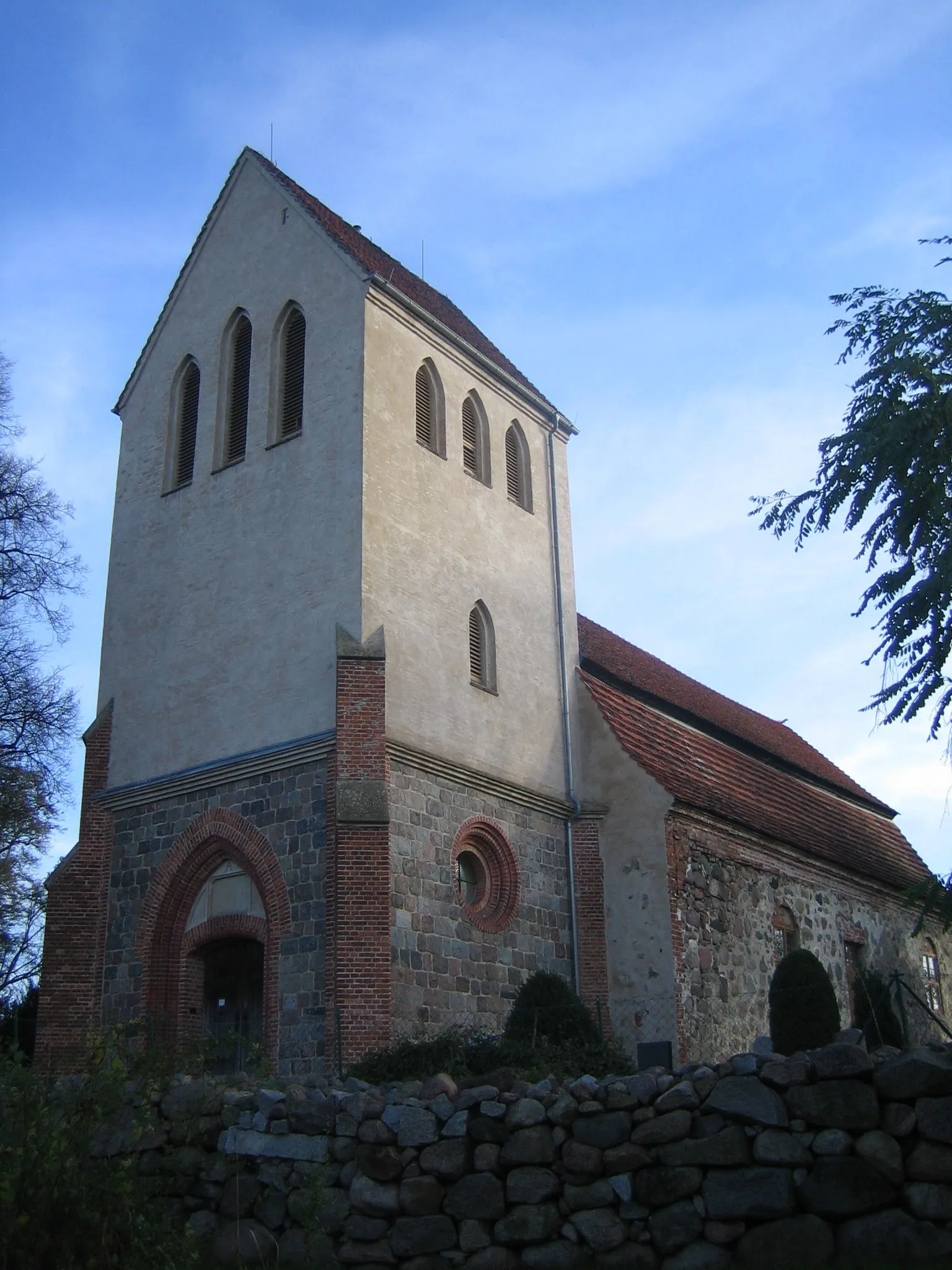 Photo showing: Dorfkirche Trollenhagen, Landkreis Mecklenburgische Seenplatte