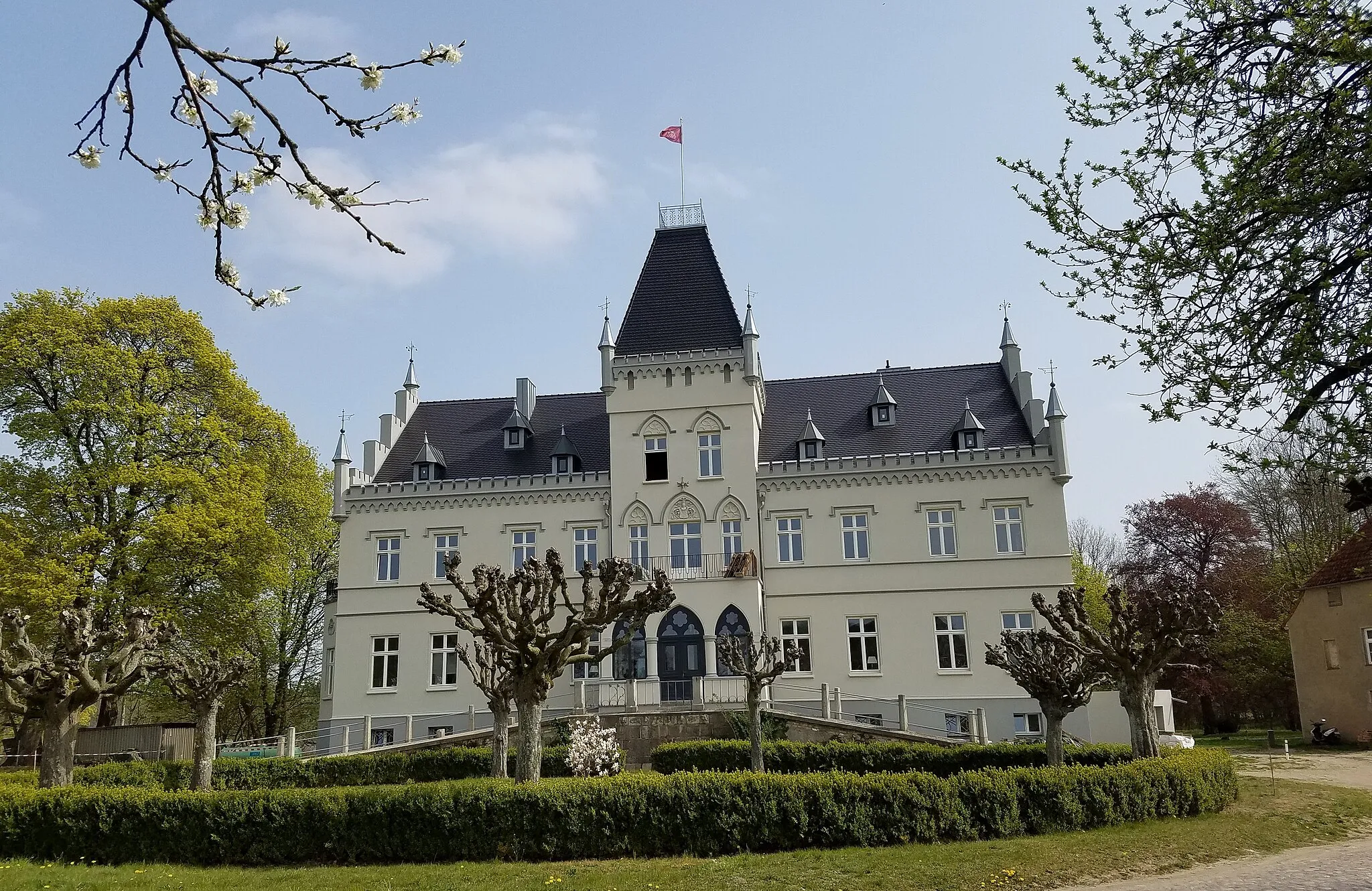 Photo showing: Herrenhaus Schloss Wrangelsburg, Landkreis Vorpommern-Greifswald (Deutschland)