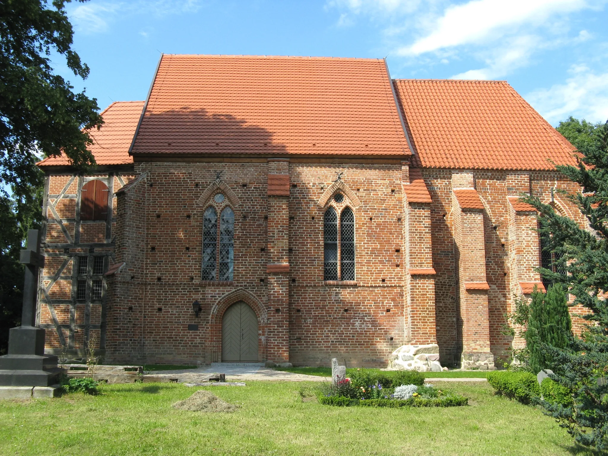 Photo showing: Church in Bibow, Mecklenburg-Vorpommern, Germany