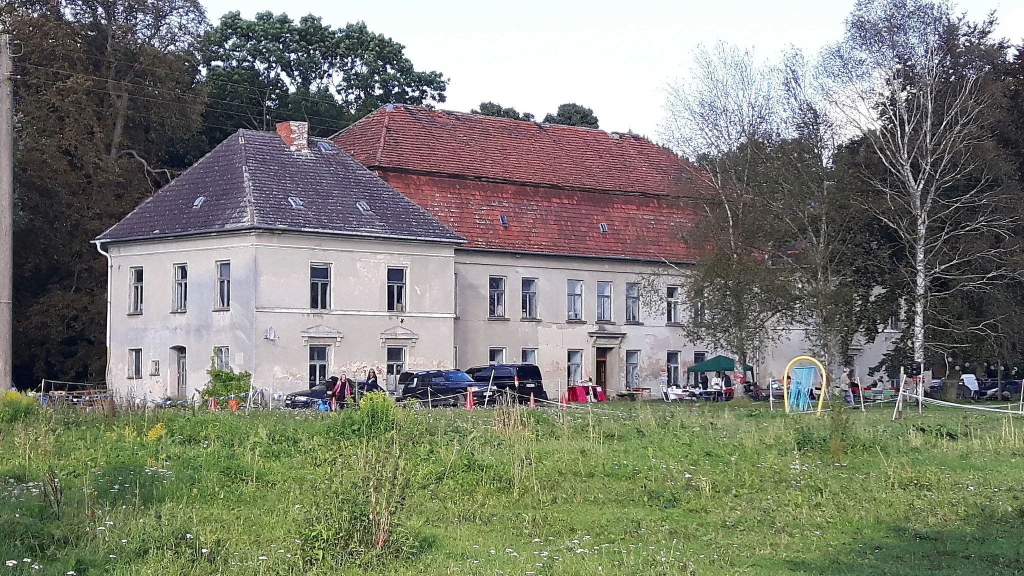 Photo showing: Ehemaliges Gutshaus Neuhof in Neuhof, Landkreis Nordwestmecklenburg, Amt Neukloster-Warin