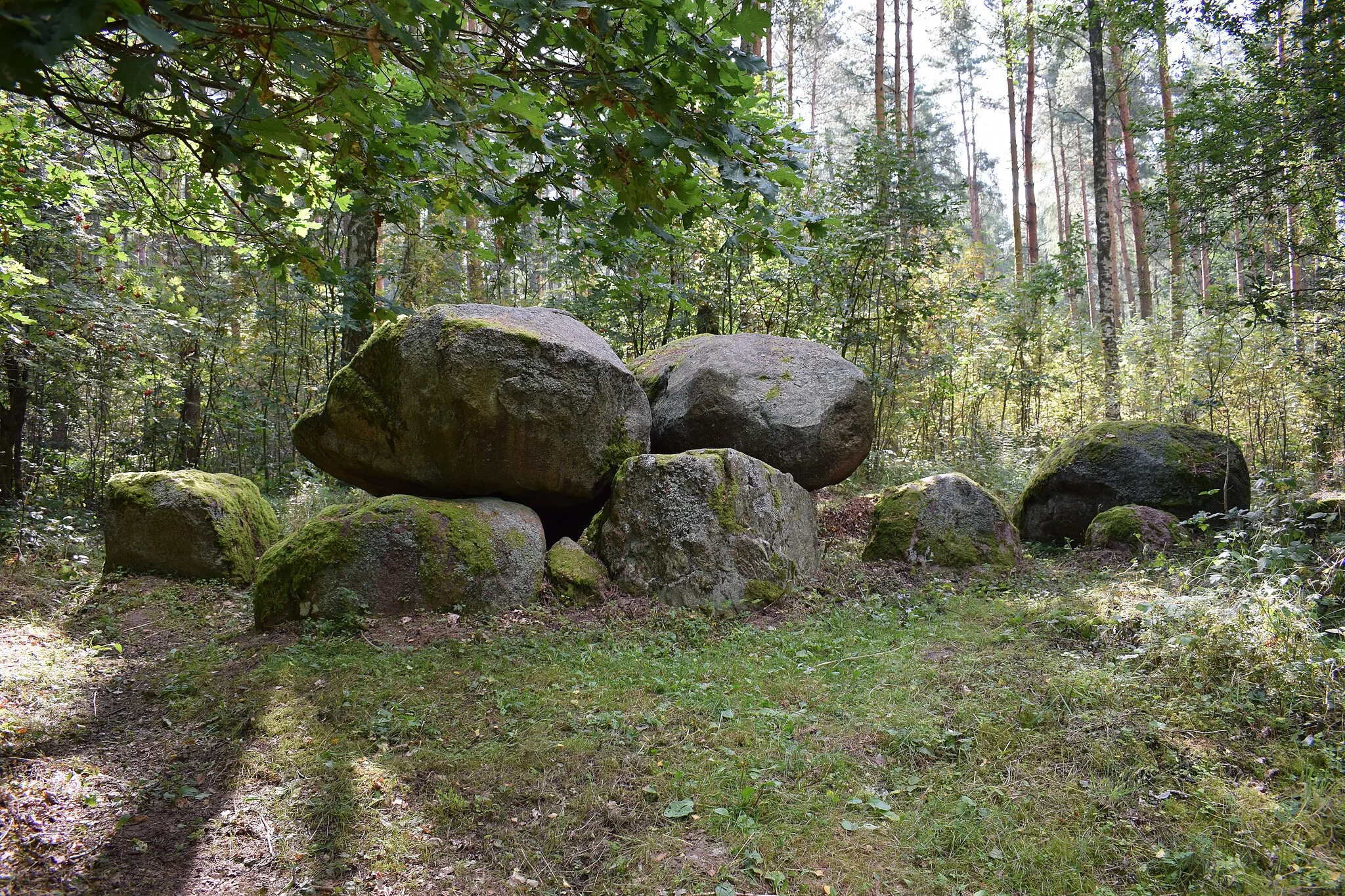 Photo showing: Großsteingrab Sparow