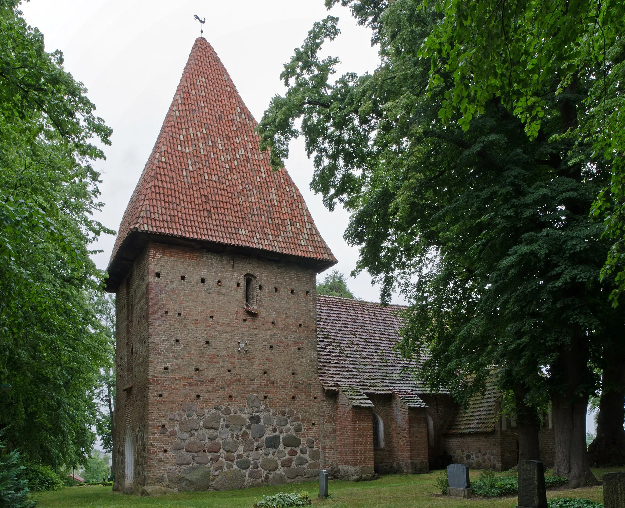 Photo showing: Kirche in Wiendorf (Mecklenburg)