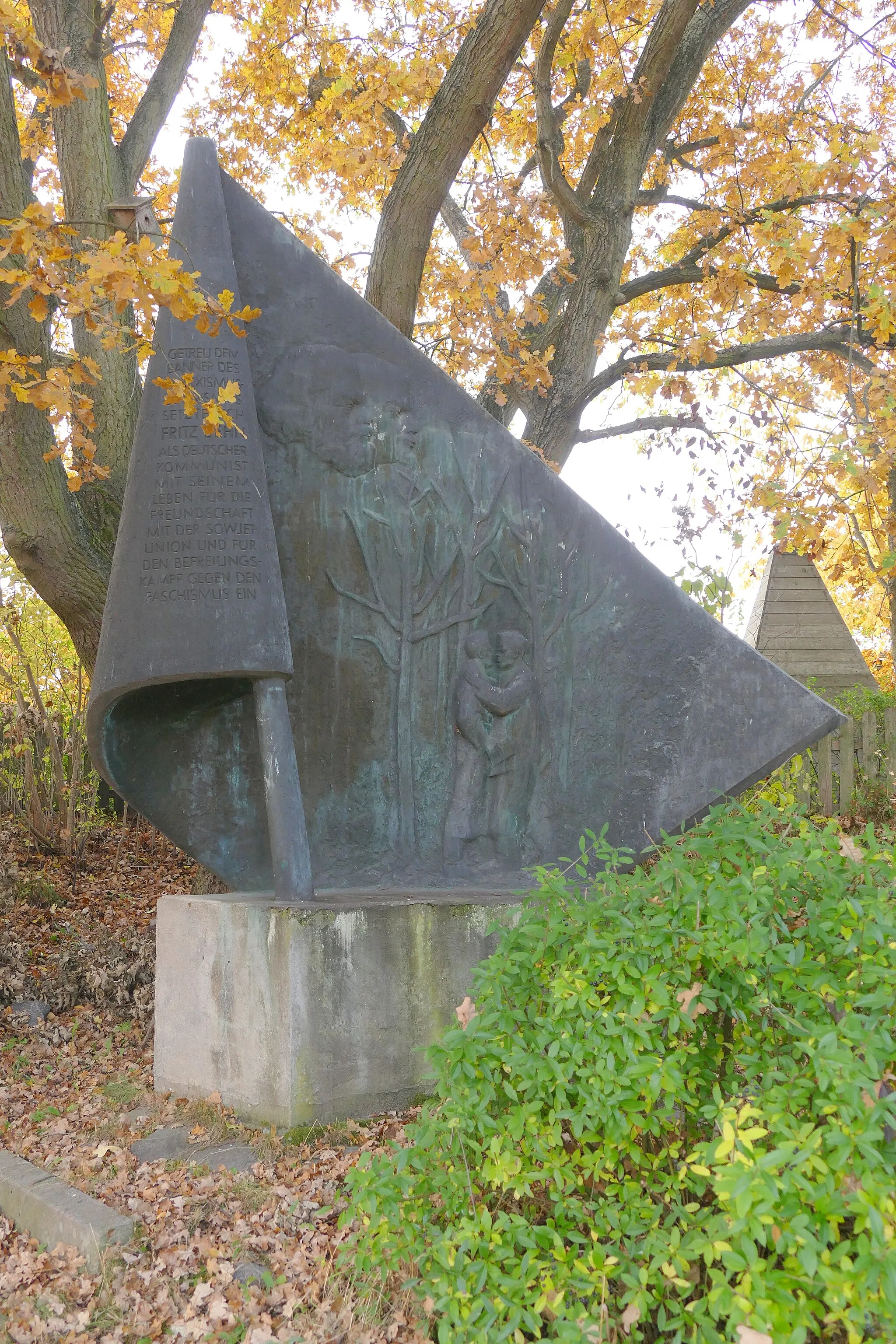 Photo showing: Denkmal für Fritz Behn von Hans Kies