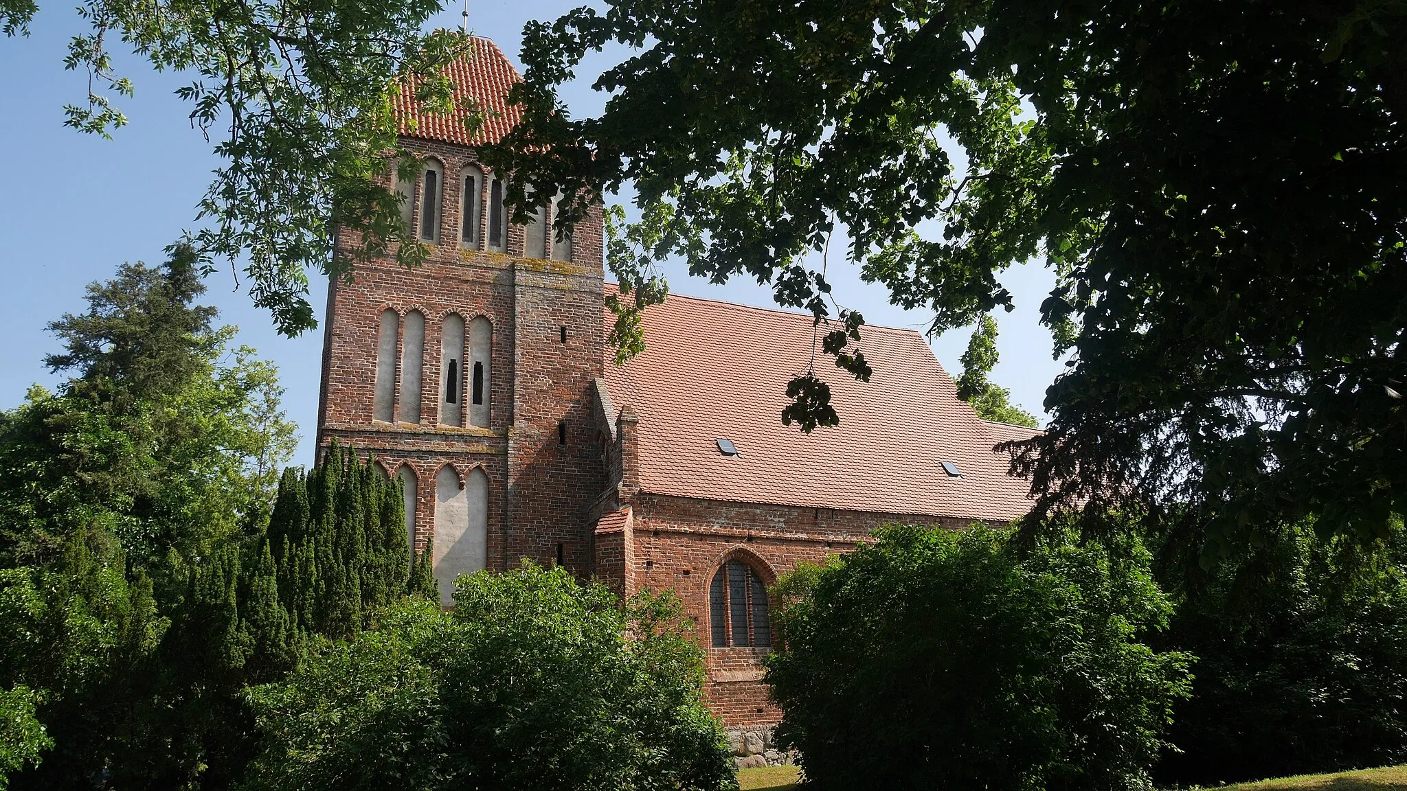 Photo showing: St.-Margarethen-Kirche (Patzig) Süd