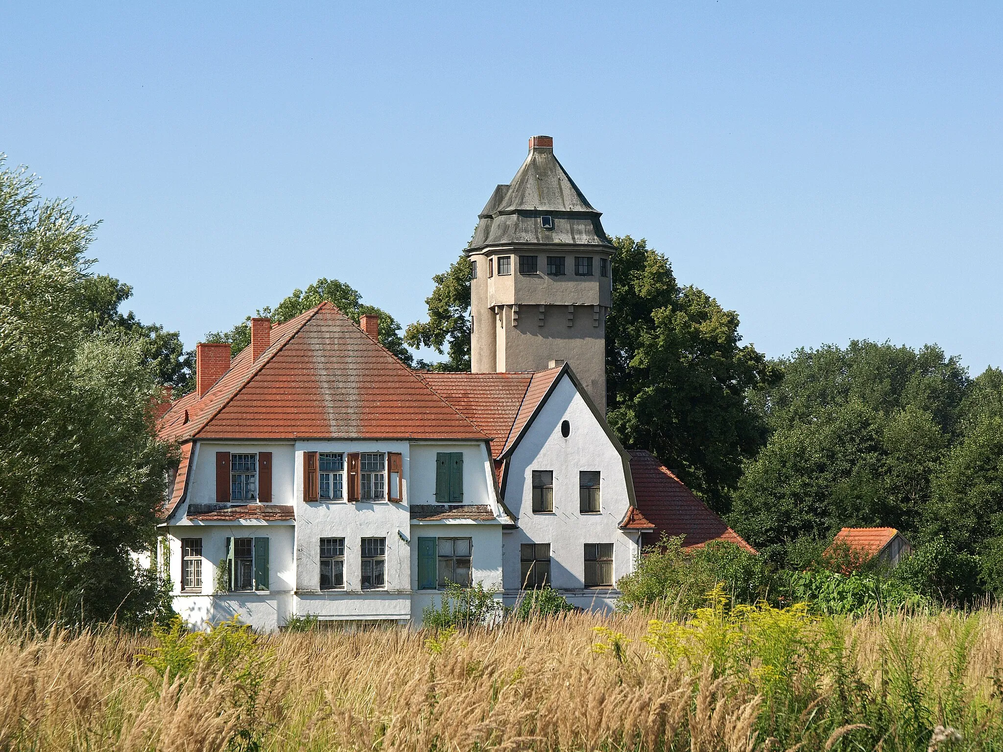 Photo showing: Gutshaus in Zehna