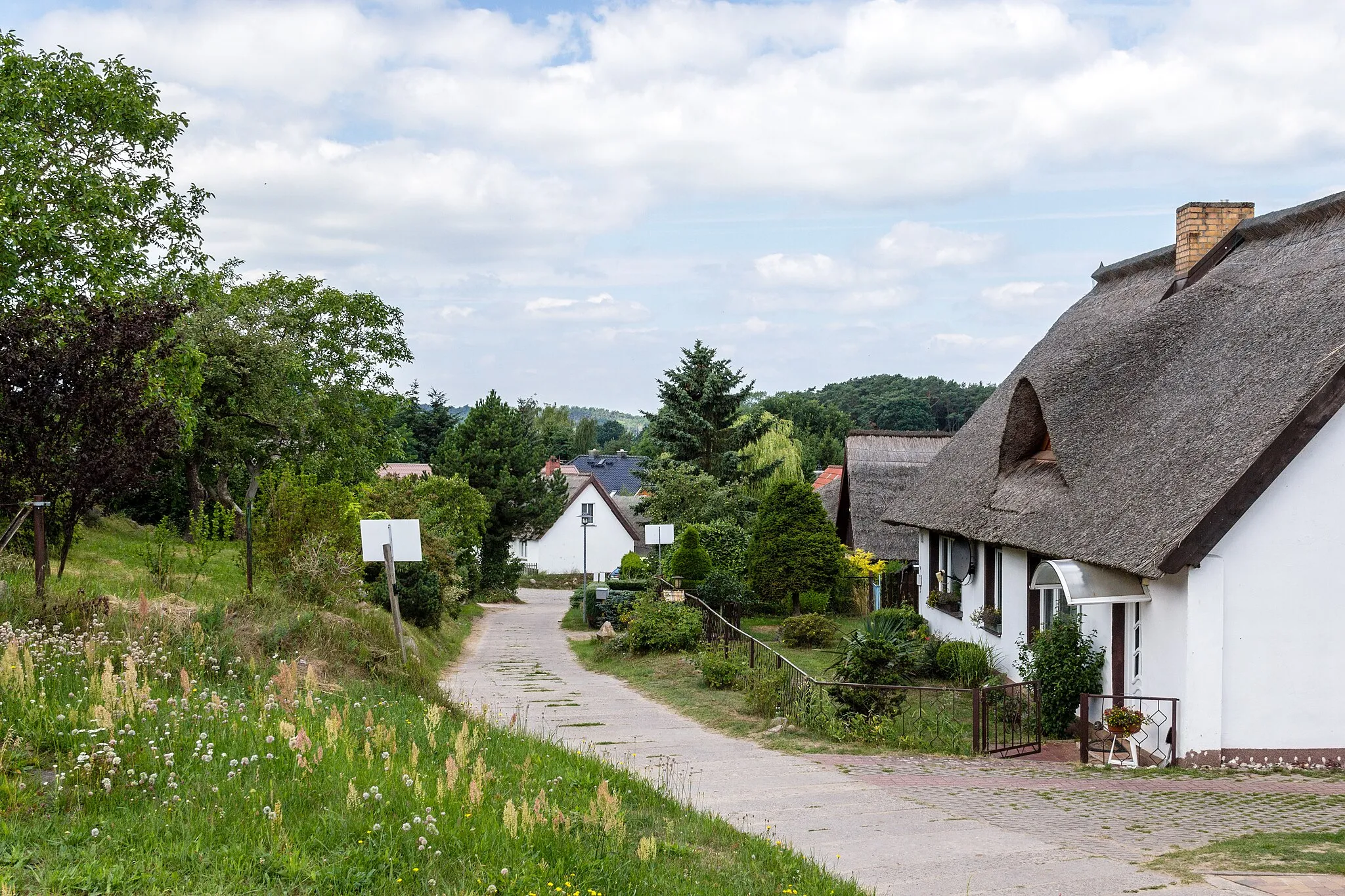 Photo showing: Sellin, Heringsdorf, Straßenzug