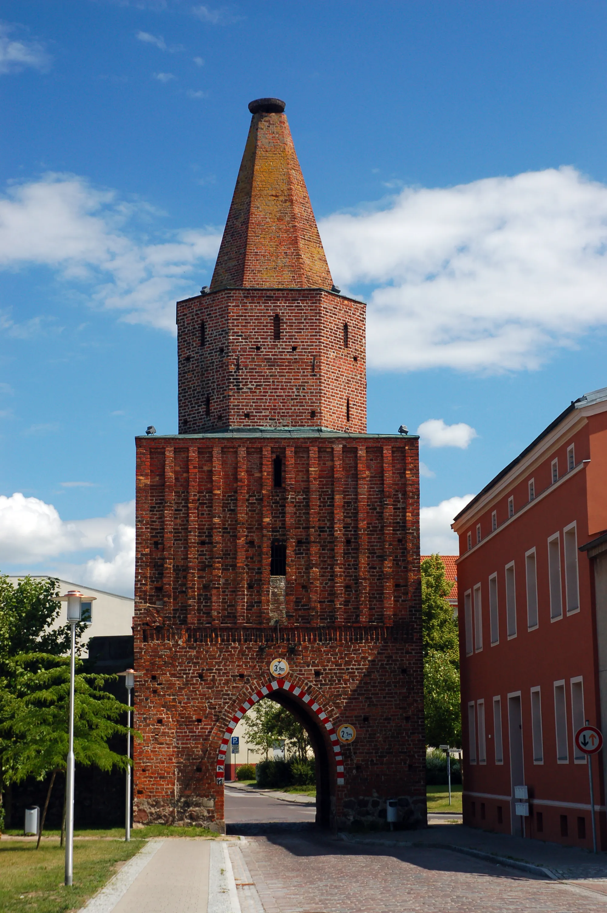 Photo showing: Pasewalk, Mühlentor