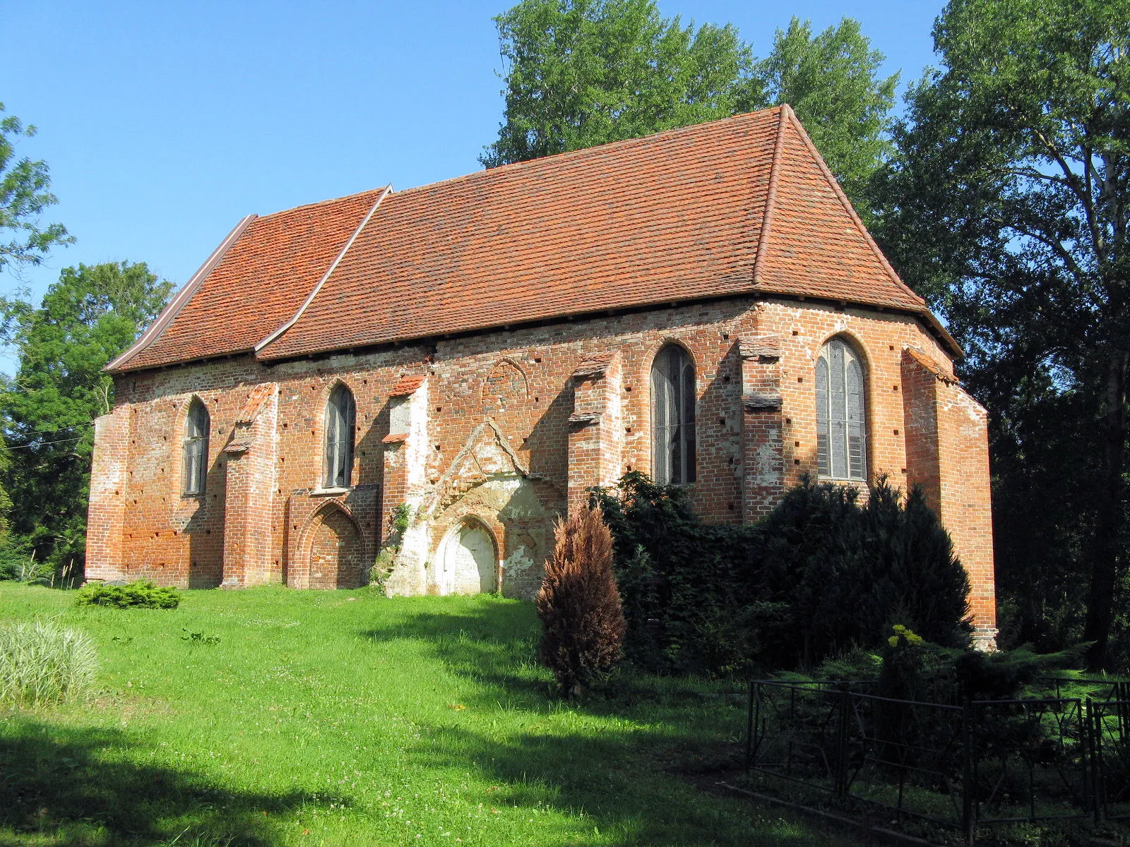 Photo showing: Church in Eickelberg, disctrict Parchim, Mecklenburg-Vorpommern, Germany