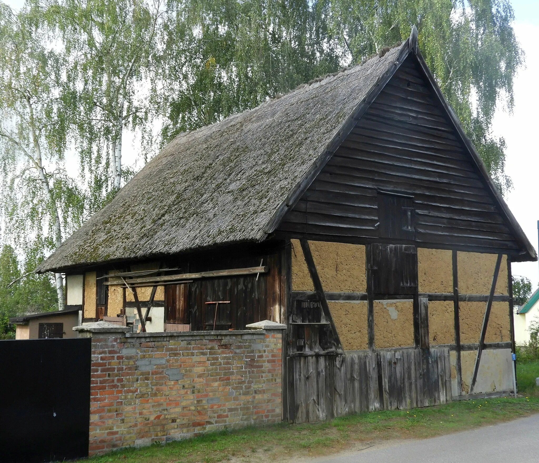 Photo showing: Denkmalgeschütztes Stallgebäude in der Bergstraße 6, Korswandt