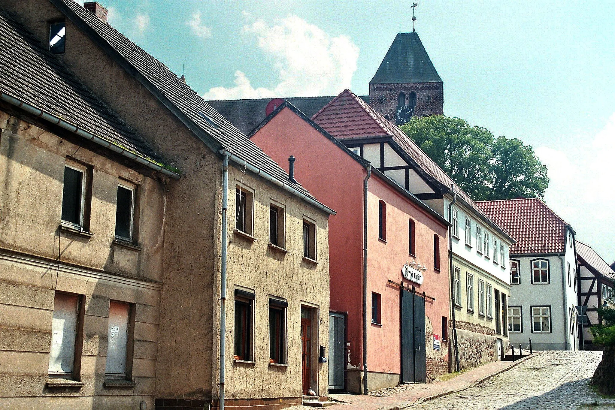 Photo showing: Penzlin, the Burgstraße