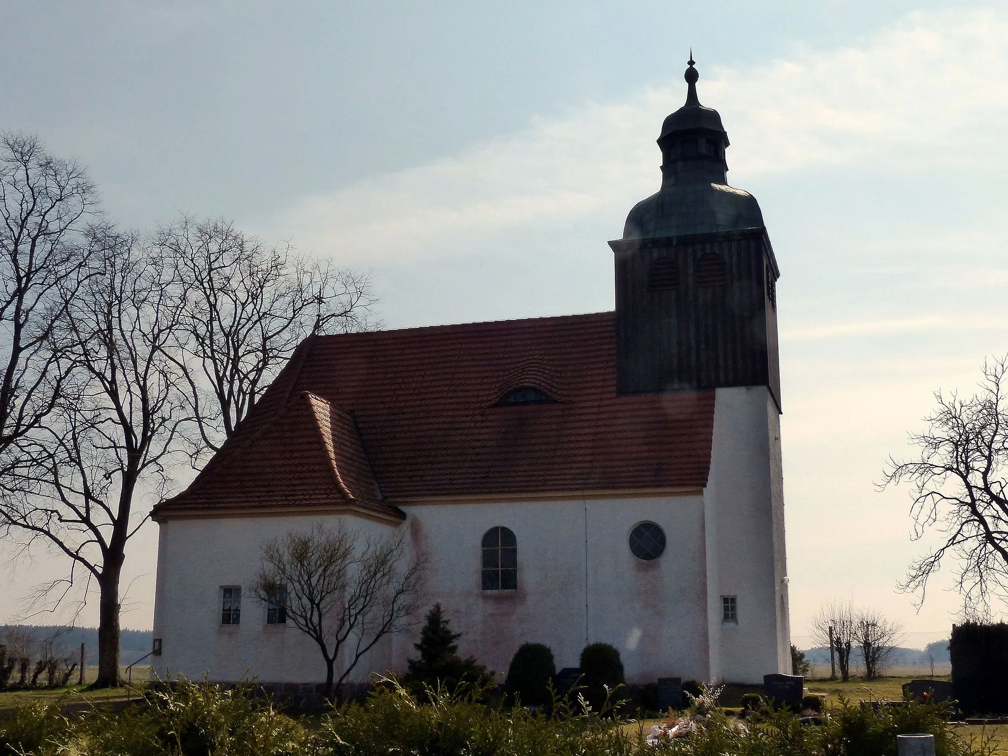 Photo showing: Kirche St. Michael in Zemitz, Nordseite