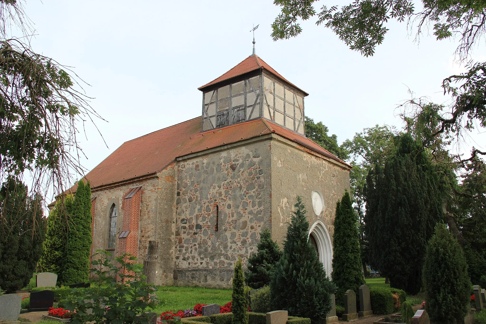 Photo showing: Church in Daberkow