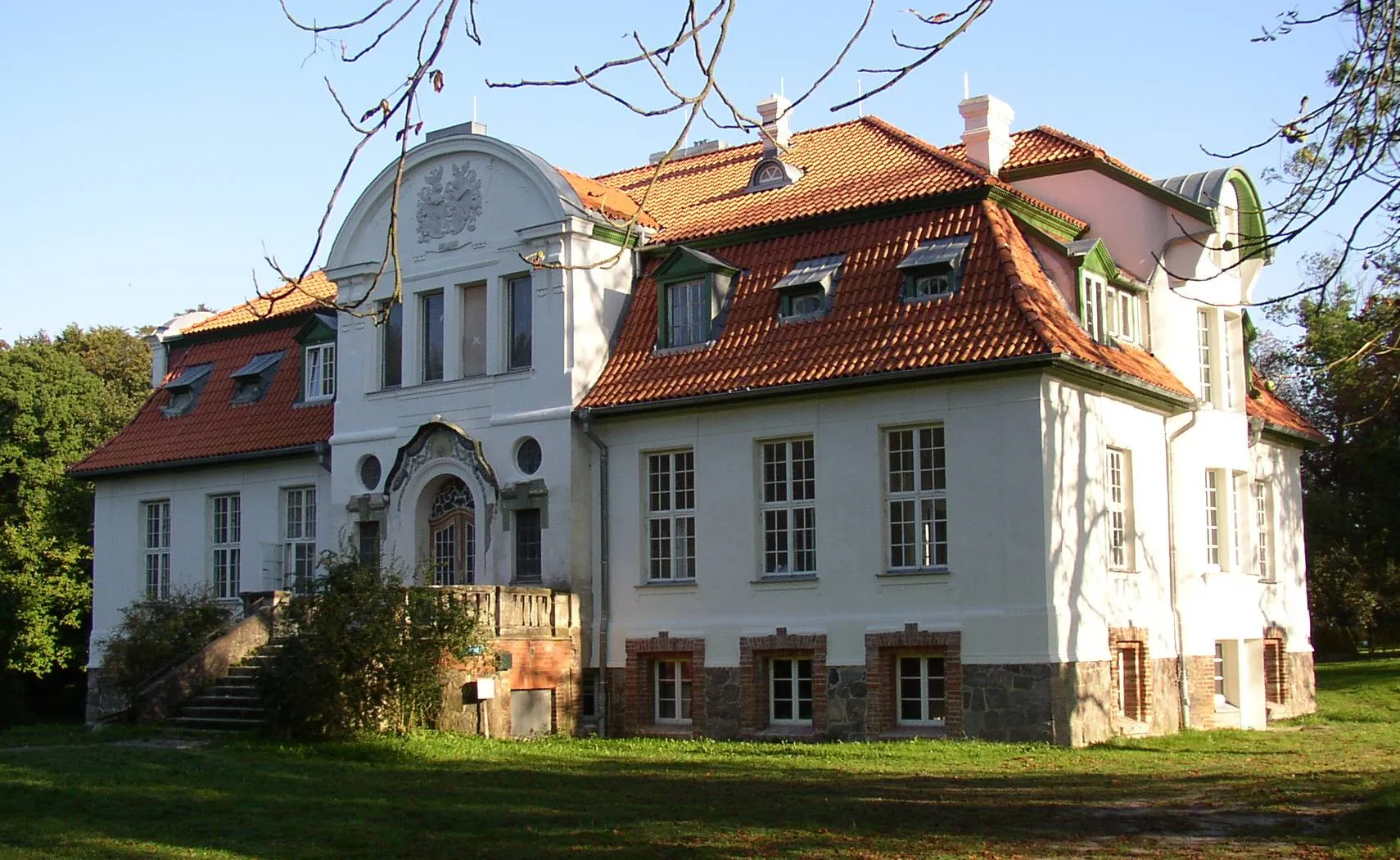 Photo showing: Stubbendorf manor in Mecklenburg-Western Pomerania, Germany