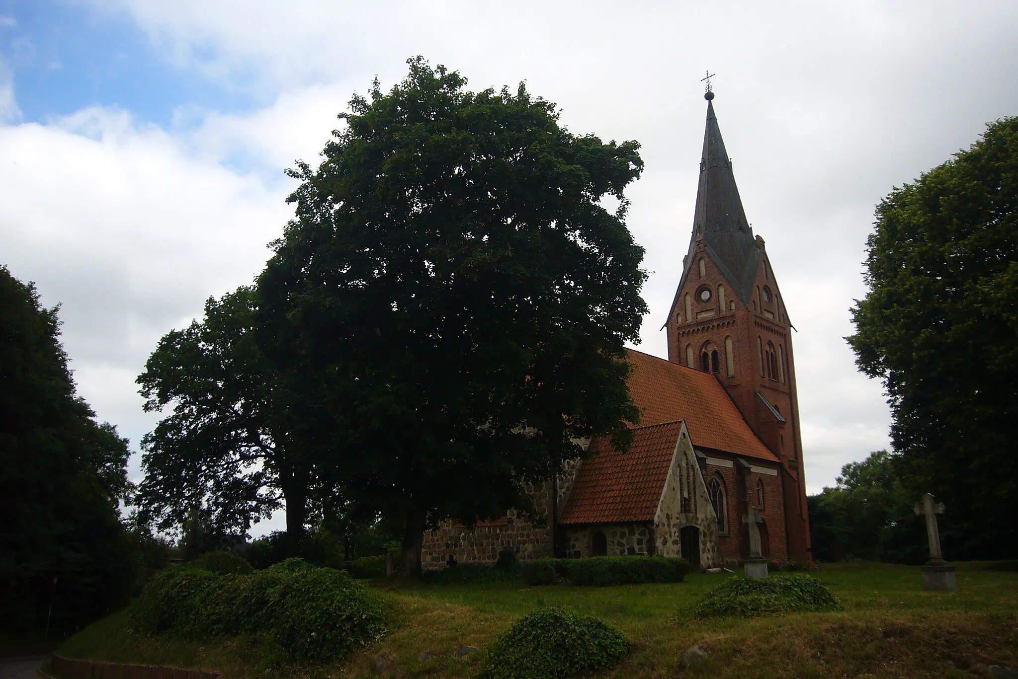 Photo showing: Kirche in Hanshagen, Vorpommern.