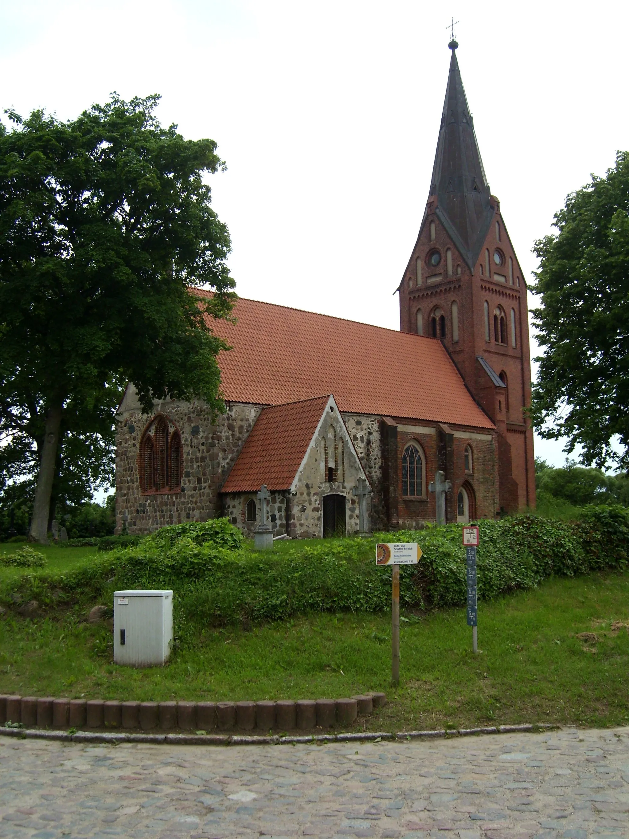 Photo showing: Kirche Hanshagen