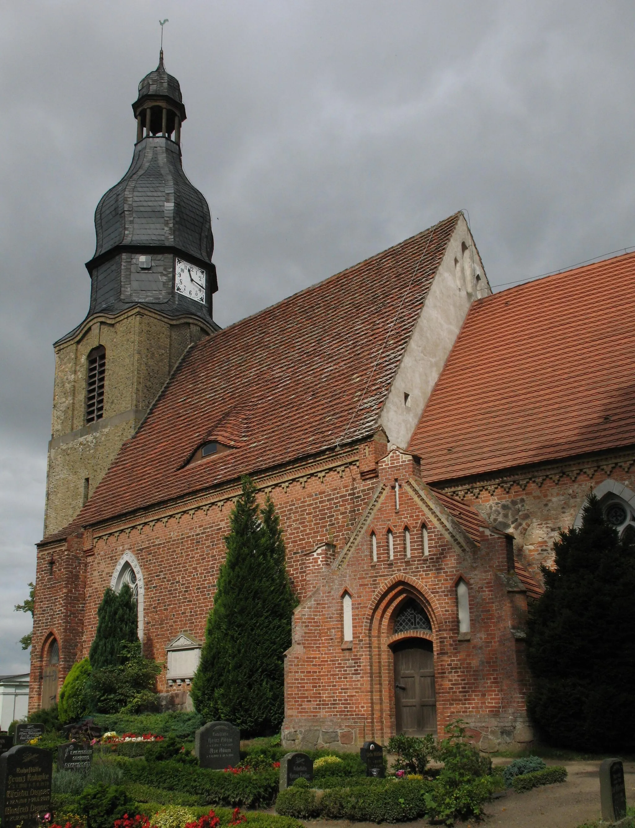 Photo showing: Church in Boddin in Mecklenburg-Western Pomerania, Germany