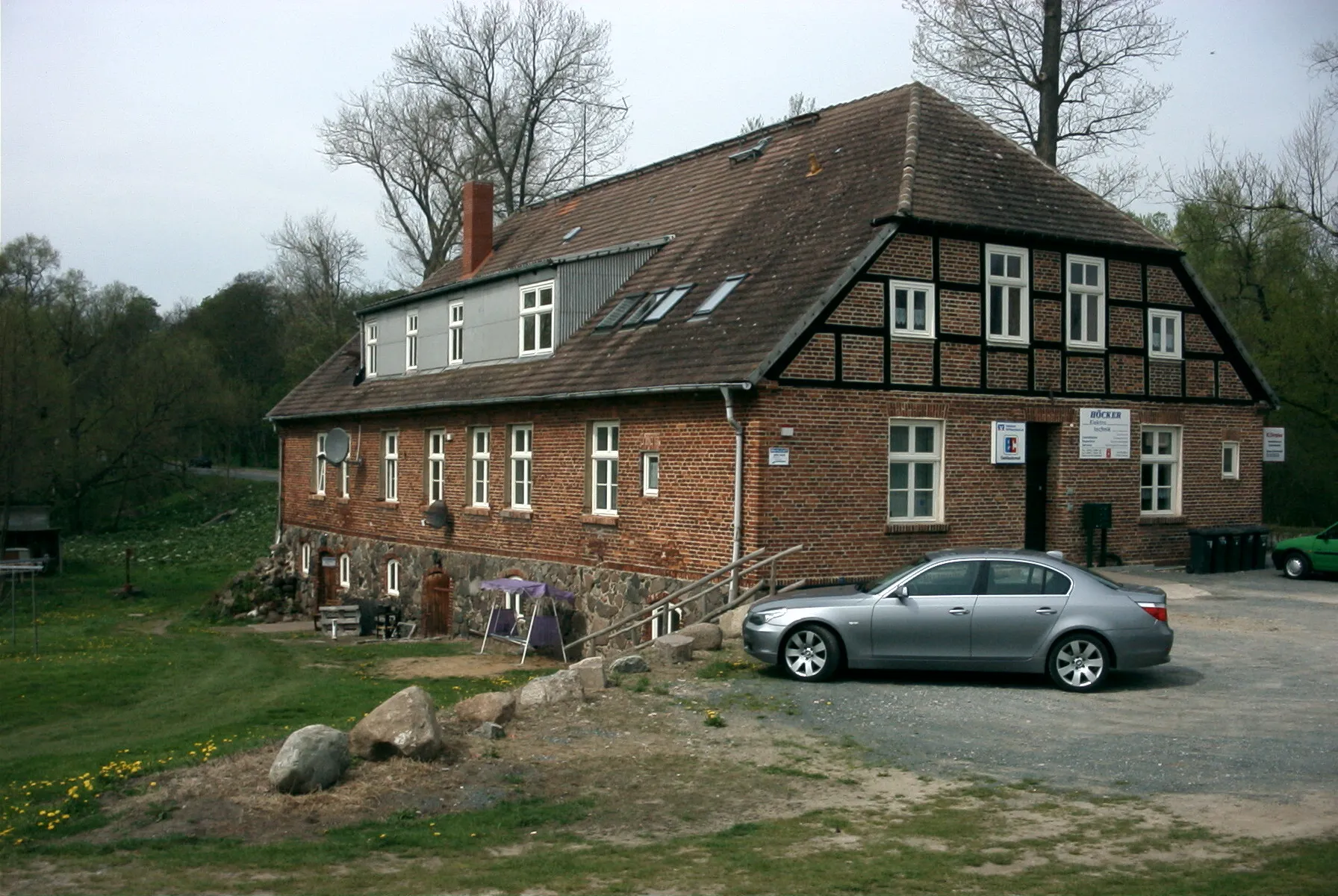 Photo showing: Wassermühle Ziethen, jetzt Wohnhaus