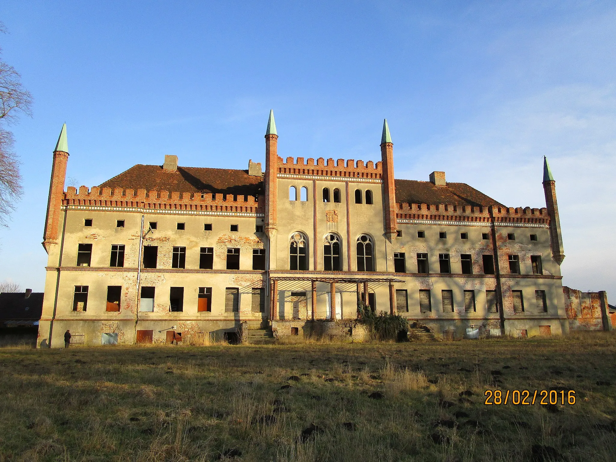Photo showing: Schloss Broock von Westen