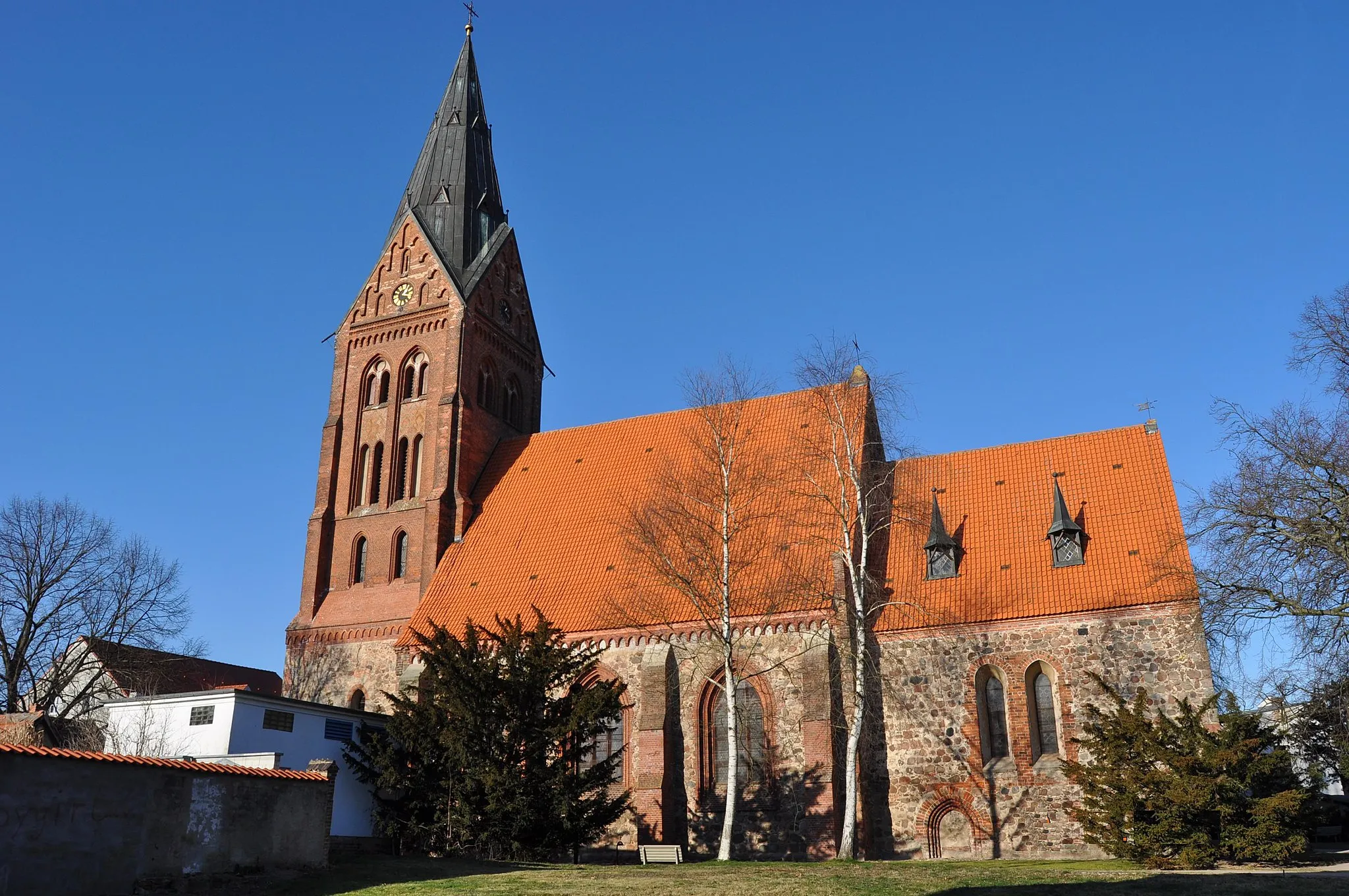 Photo showing: St. Nikolai-Kirche Gützkow - das Wahrzeichen der Stadt