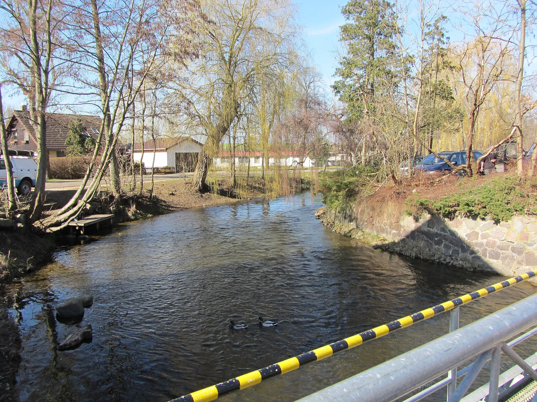 Photo showing: Watermill in Brüel, district Ludwigslust-Parchim, Mecklenburg-Vorpommern, Germany