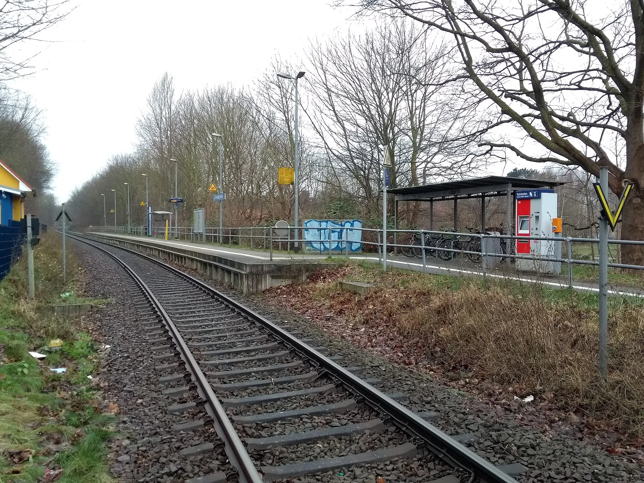 Photo showing: Rostock Thierfelder Straße railway stop