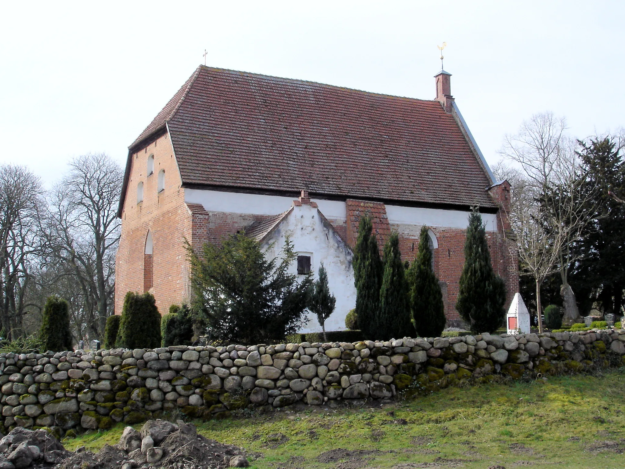 Photo showing: Kirche Walkendorf / Church in Walkendorf