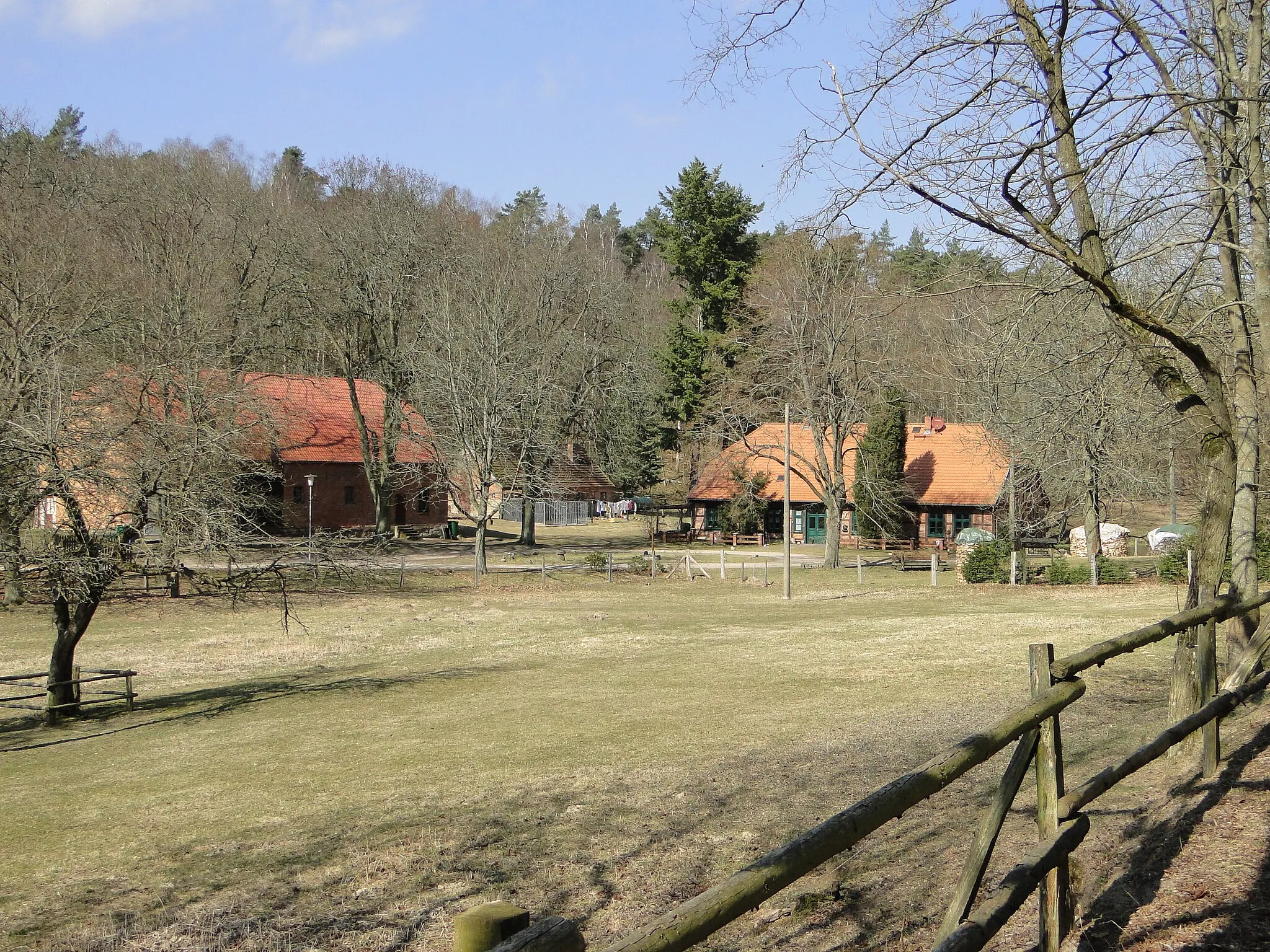 Photo showing: Forester's lodge in Kleesten, district Parchim, Mecklenburg-Vorpommern, Germany