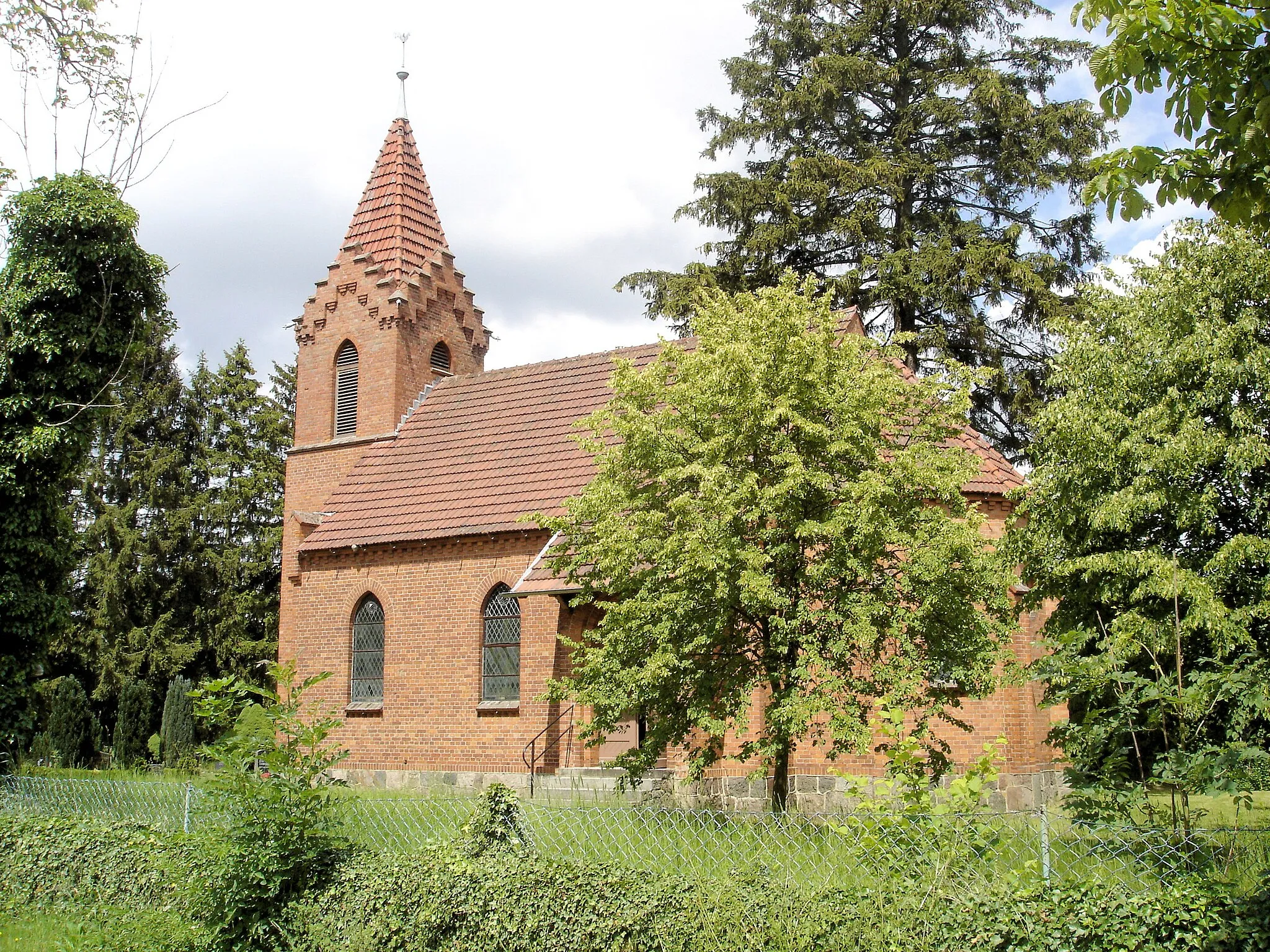 Photo showing: Church in Krümmel, Mecklenburg, Germany